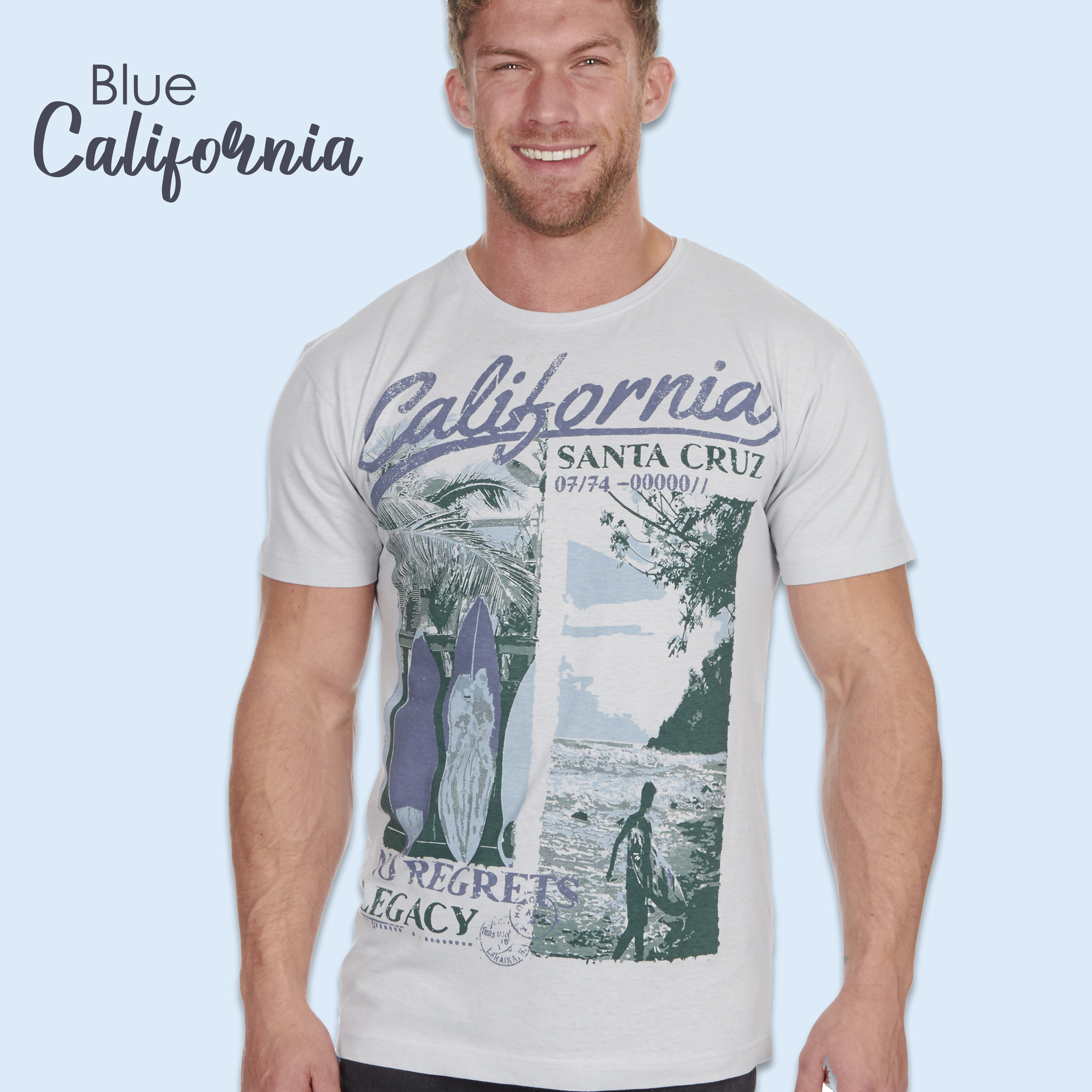 Mens Printed Designer T-Shirts Pure Cotton Novelty America Vintage Tops New UK - Picture 22 of 34
