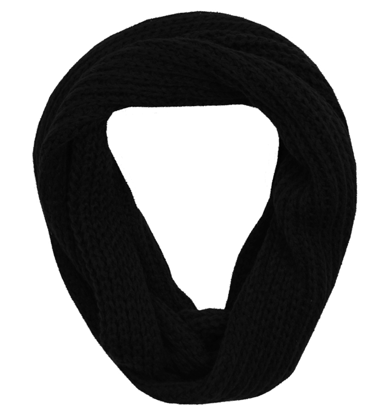 Mens Snood Tube Scarf for Him Wrap Warm Chunky Knitted for Winter Neck