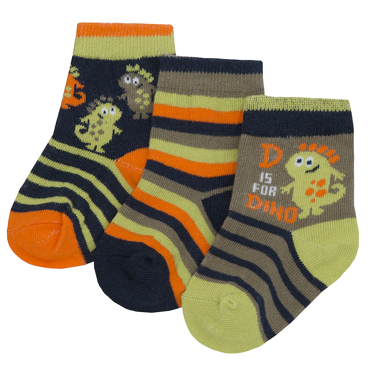 9 Pairs Infant Toddler Baby Boys Socks Cotton Rich Low Cut Animal Dino