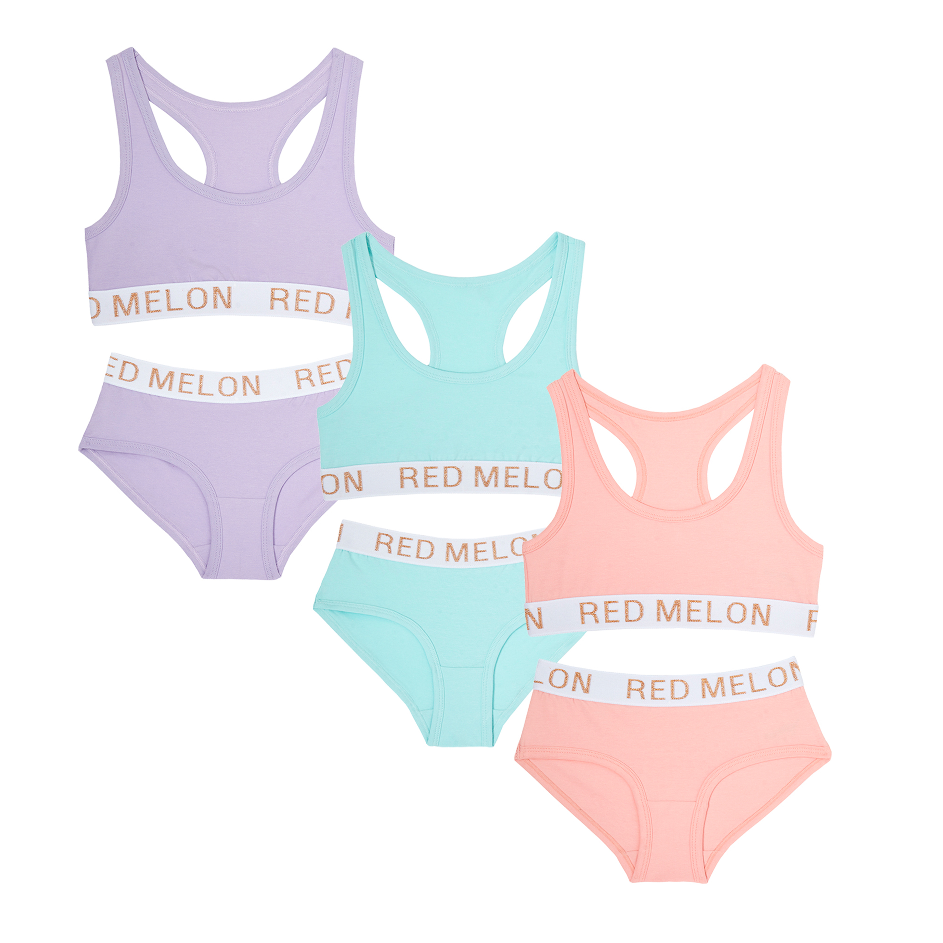 pink bra and knicker set