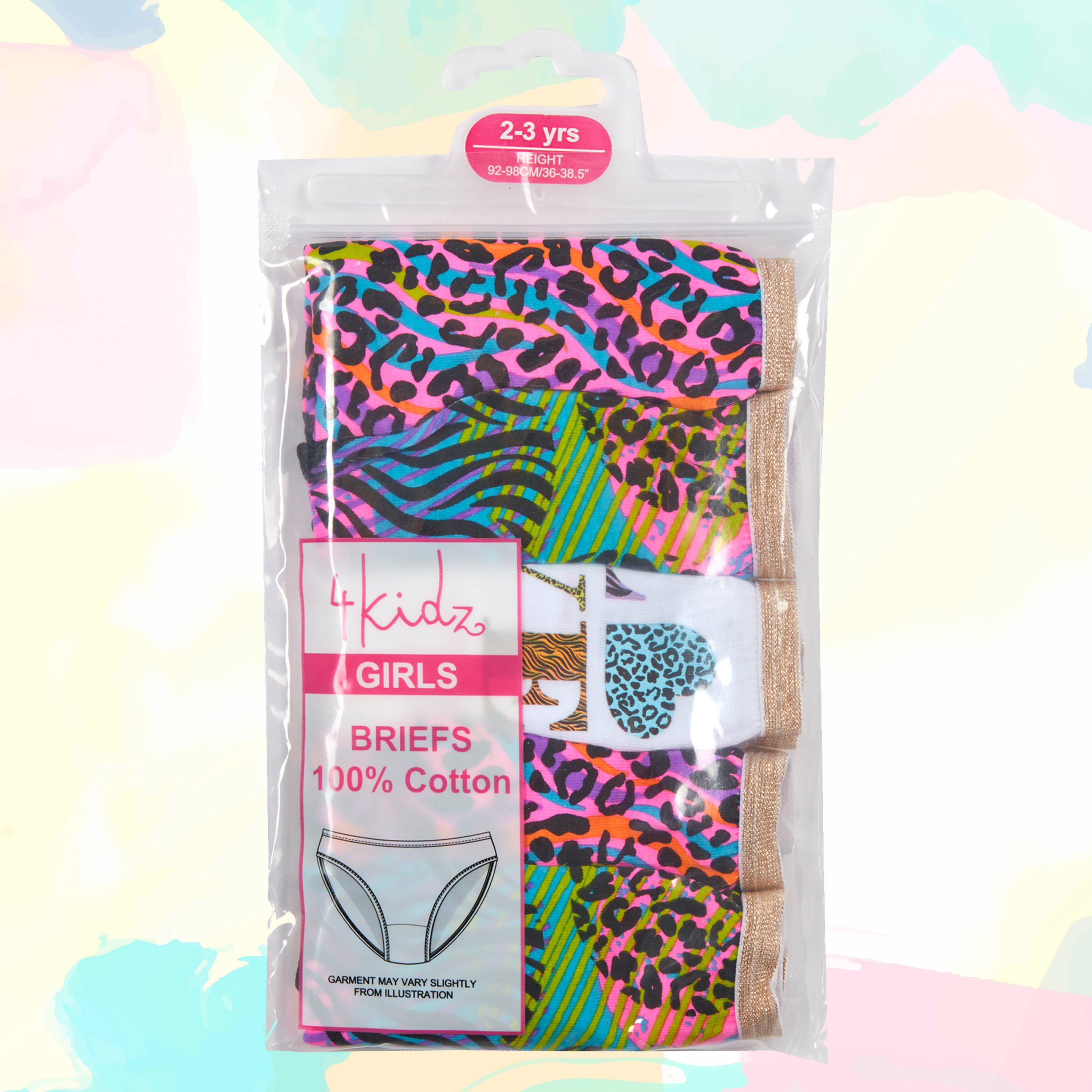 Paquete de 5 pares de brifas knickers multicompra pantalones ricos en algodón ropa interior - Imagen 18 de 34