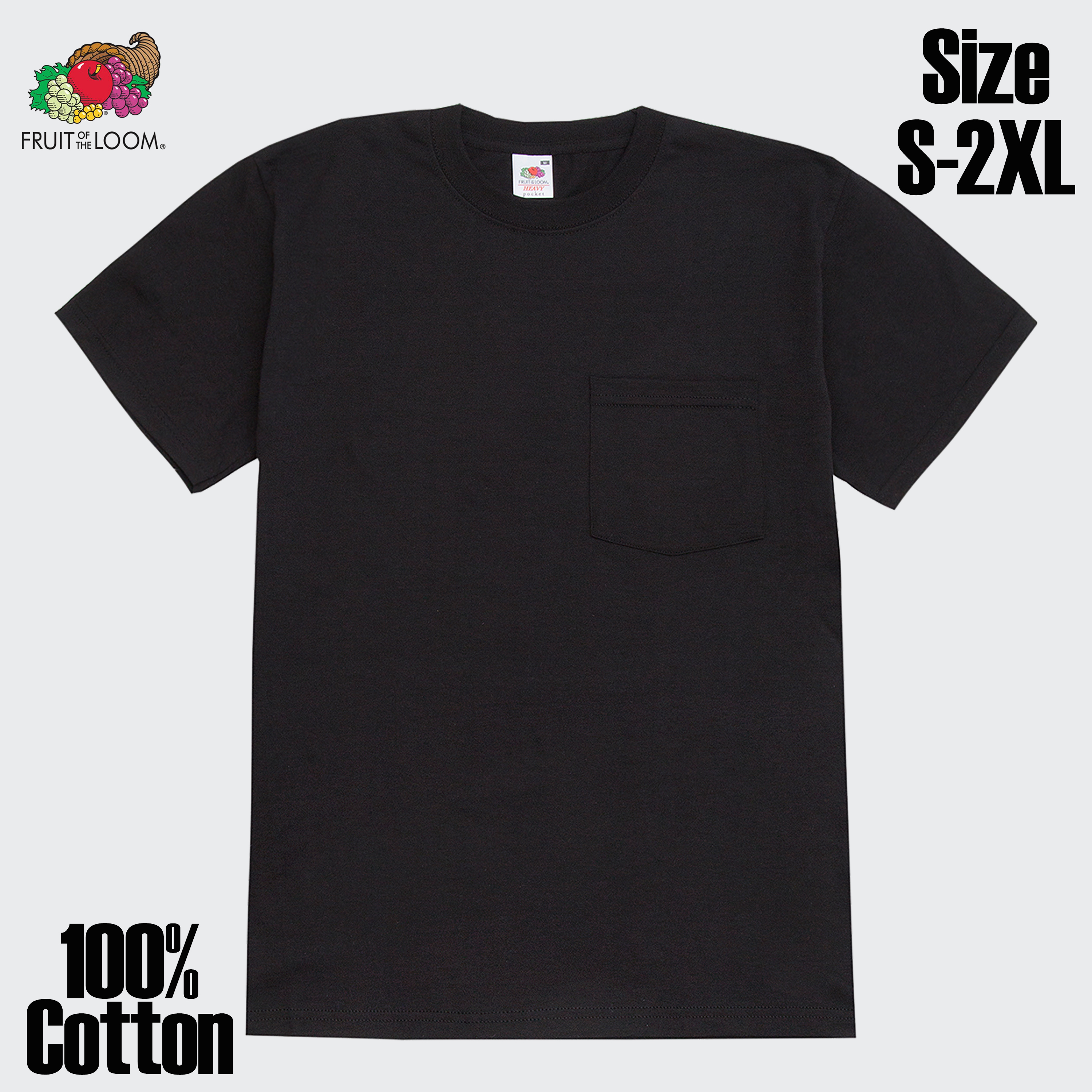 plain black t shirt with pocket