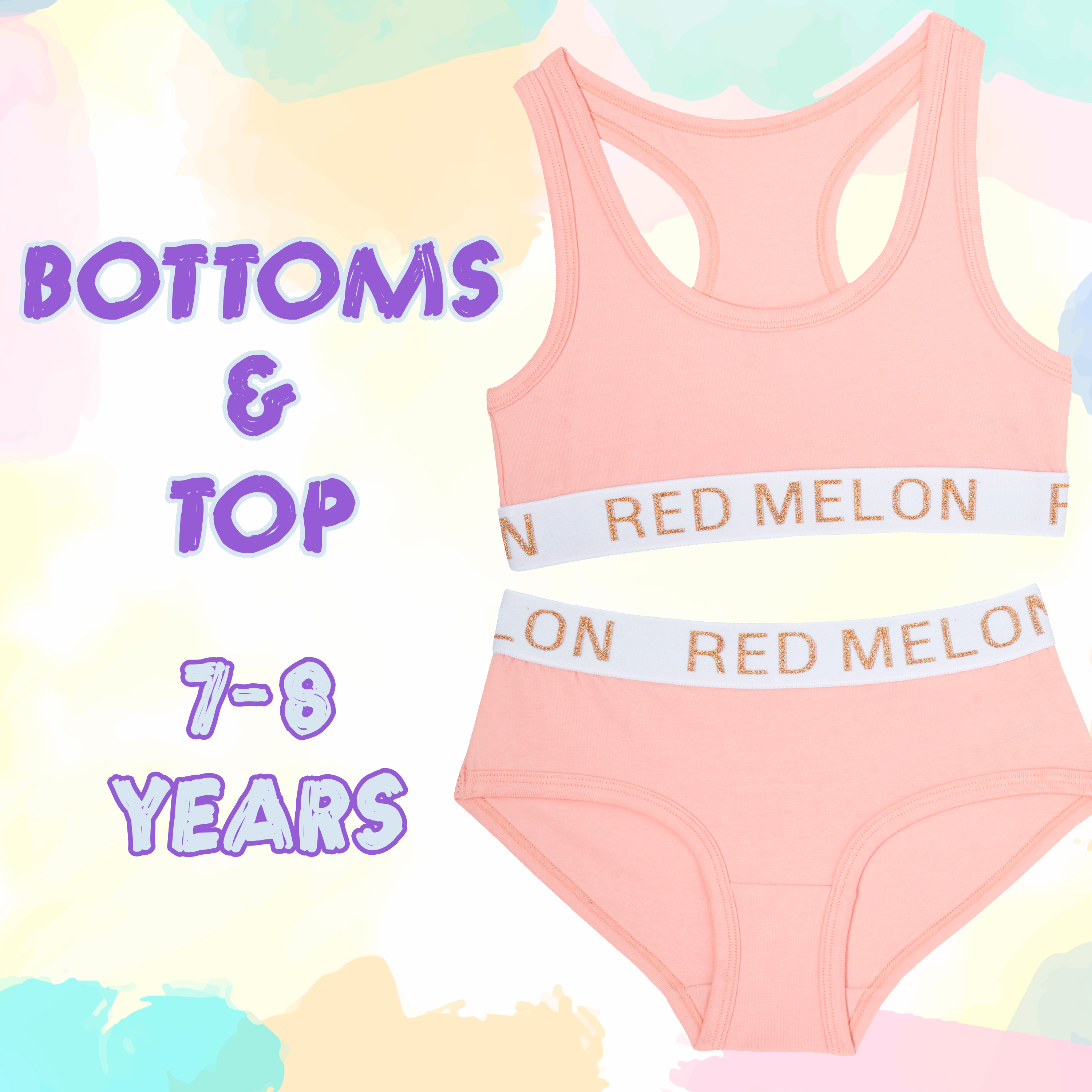 Juego de deportes para niñas niños sujetador camiseta sin mangas recortada y calzoncillos entrenamiento de espalda corredor - Imagen 24 de 29