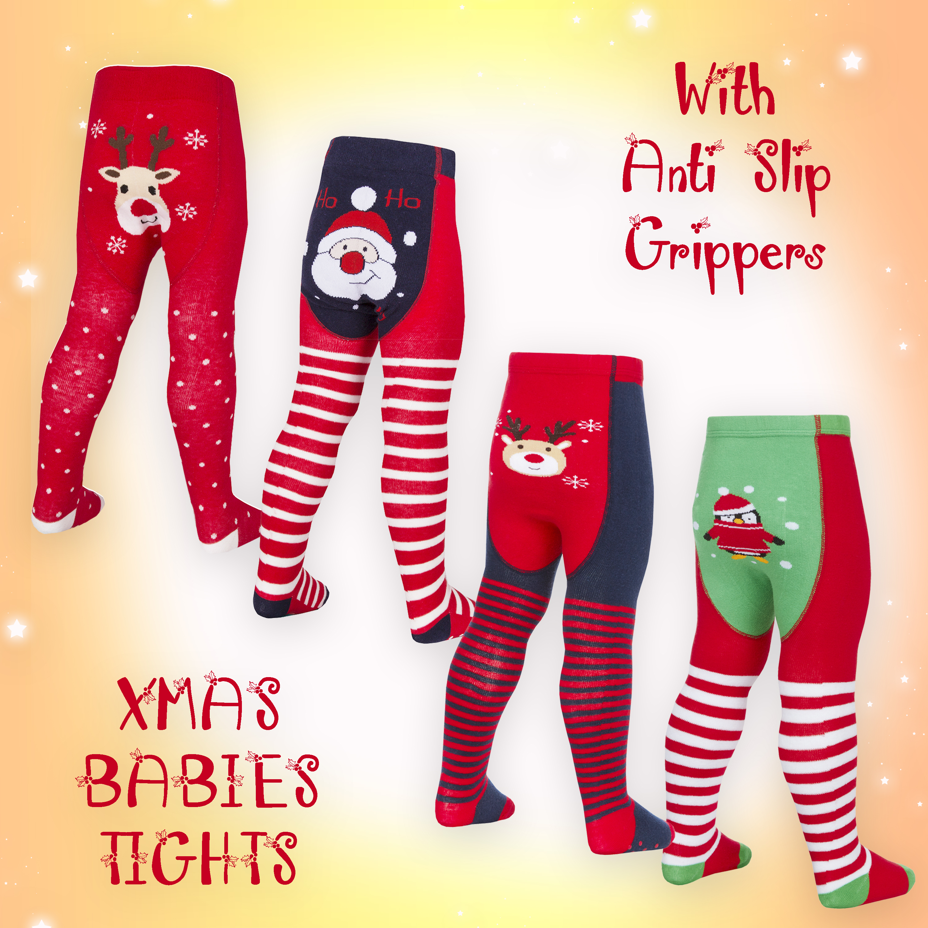 christmas workout tights