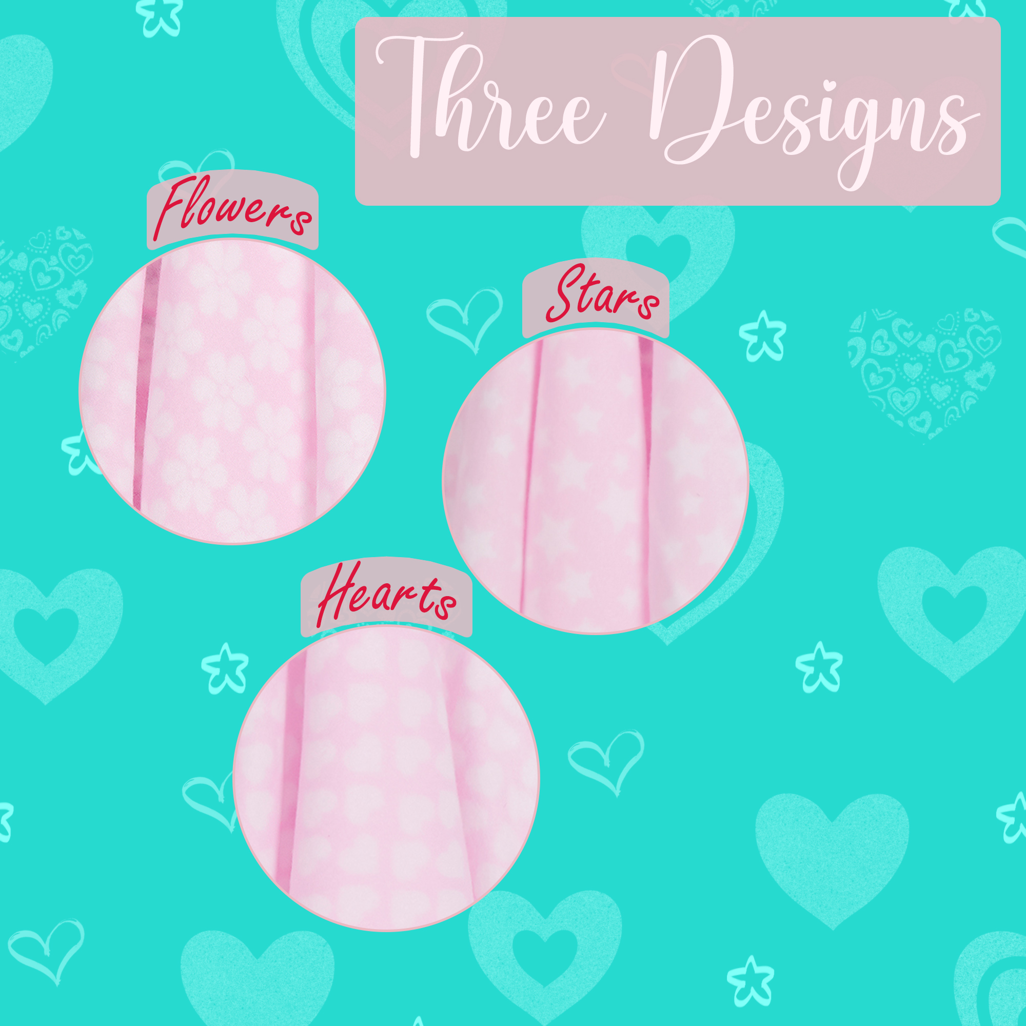 Baby Girls Pink Polar Fleece Stars Hearts Flowers Blankets 3 Pack Size 75x75 cm - Picture 3 of 6