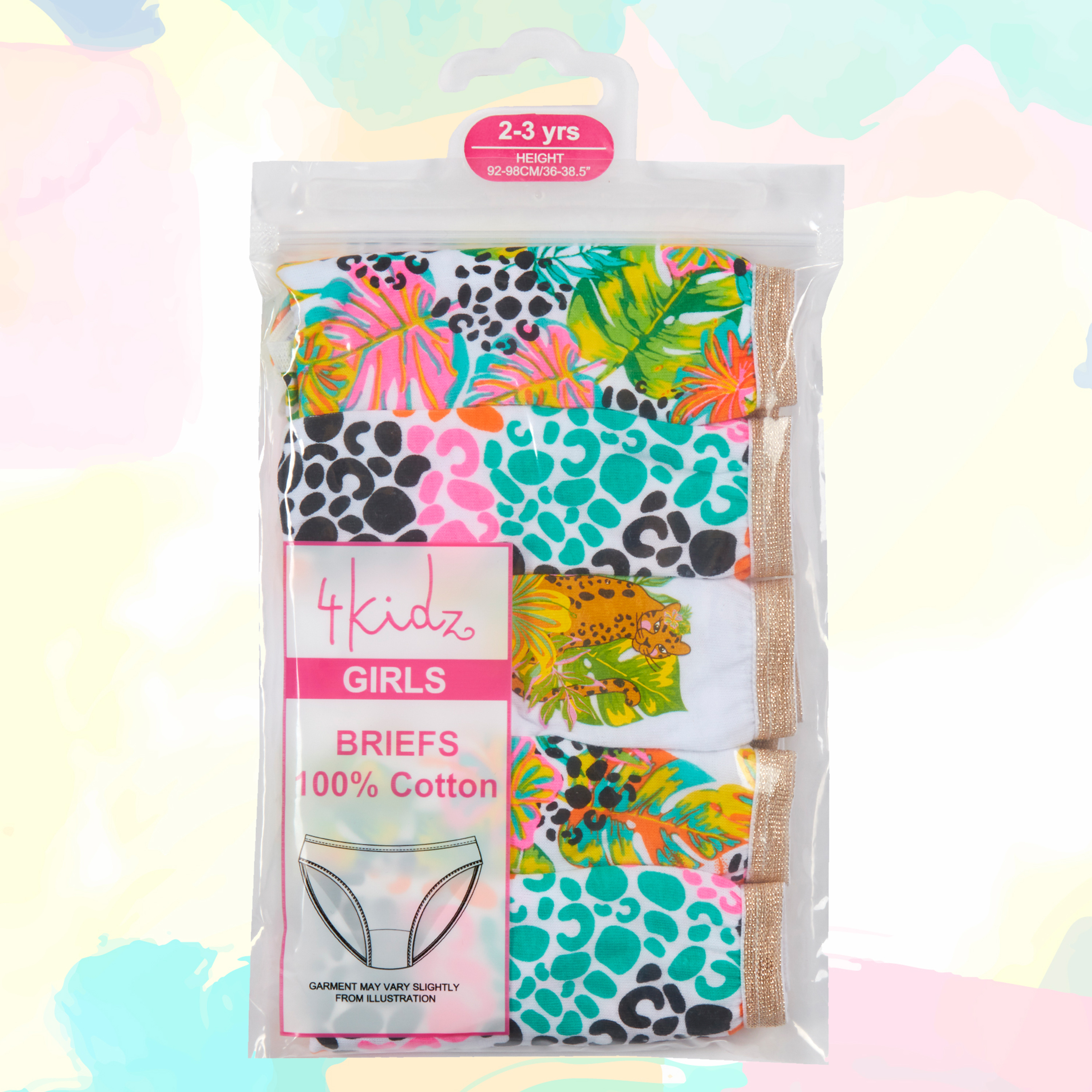 Paquete de 5 pares de brifas knickers multicompra pantalones ricos en algodón ropa interior - Imagen 34 de 34