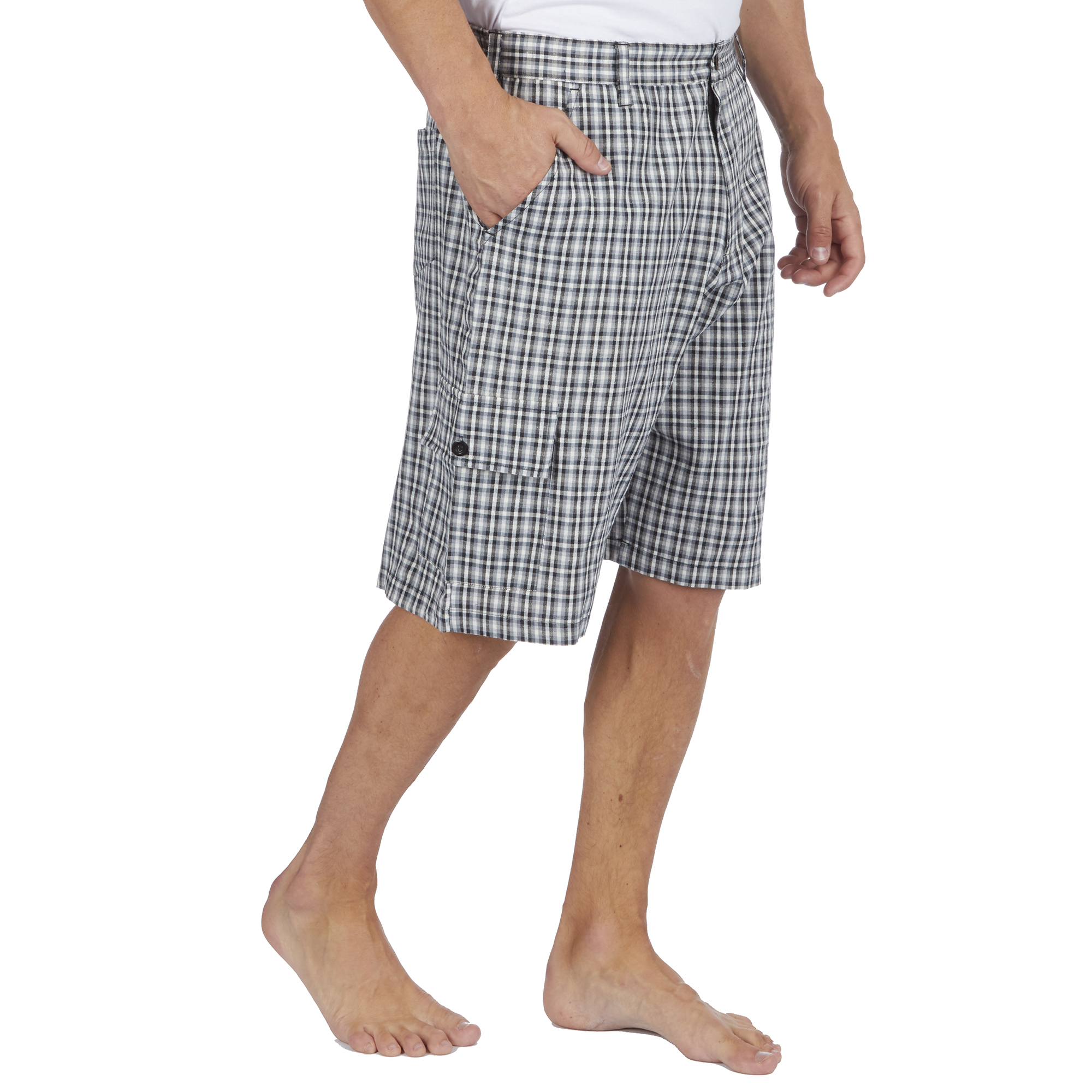 Mesdames vérifier Tissé Shorts Pantalons salon tailles 8-22 pyjamas pantalon jacquard Pjs 