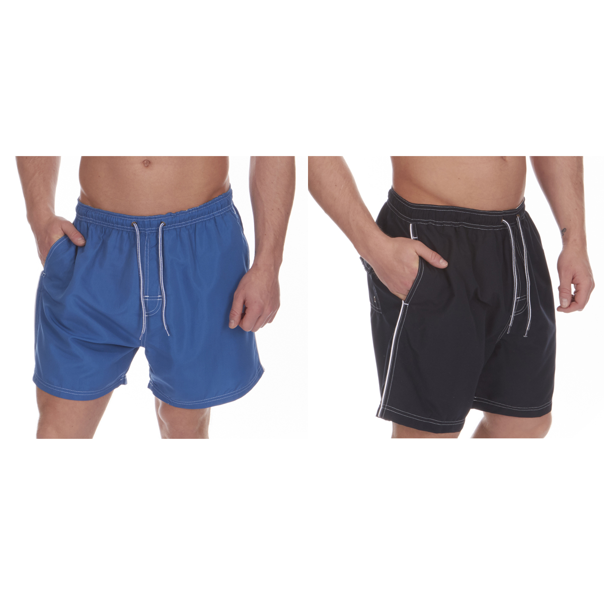 Mens Swimming Board Shorts Swim Trunks Swimwear Beach Holiday Side Pockets New - Picture 14 of 14
