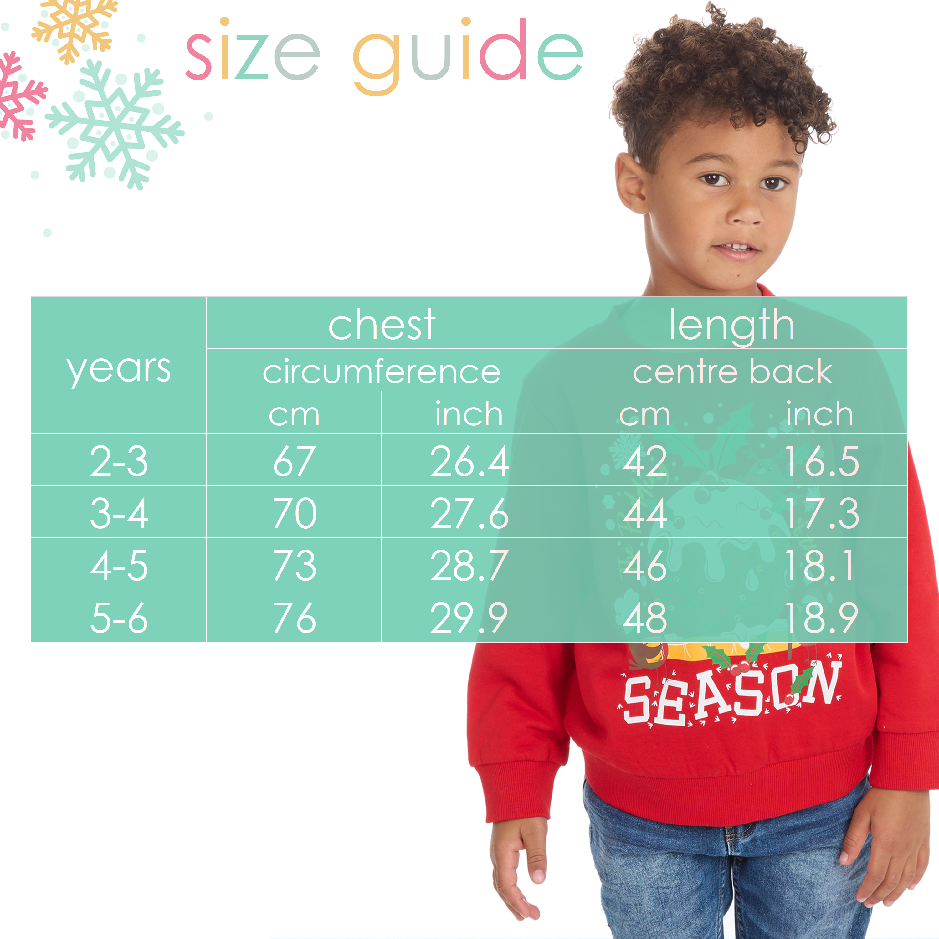 Kids Infant Girls Boys Christmas Sweatshirt Pullover Xmas Jumper 100% Cotton UK - Picture 15 of 15