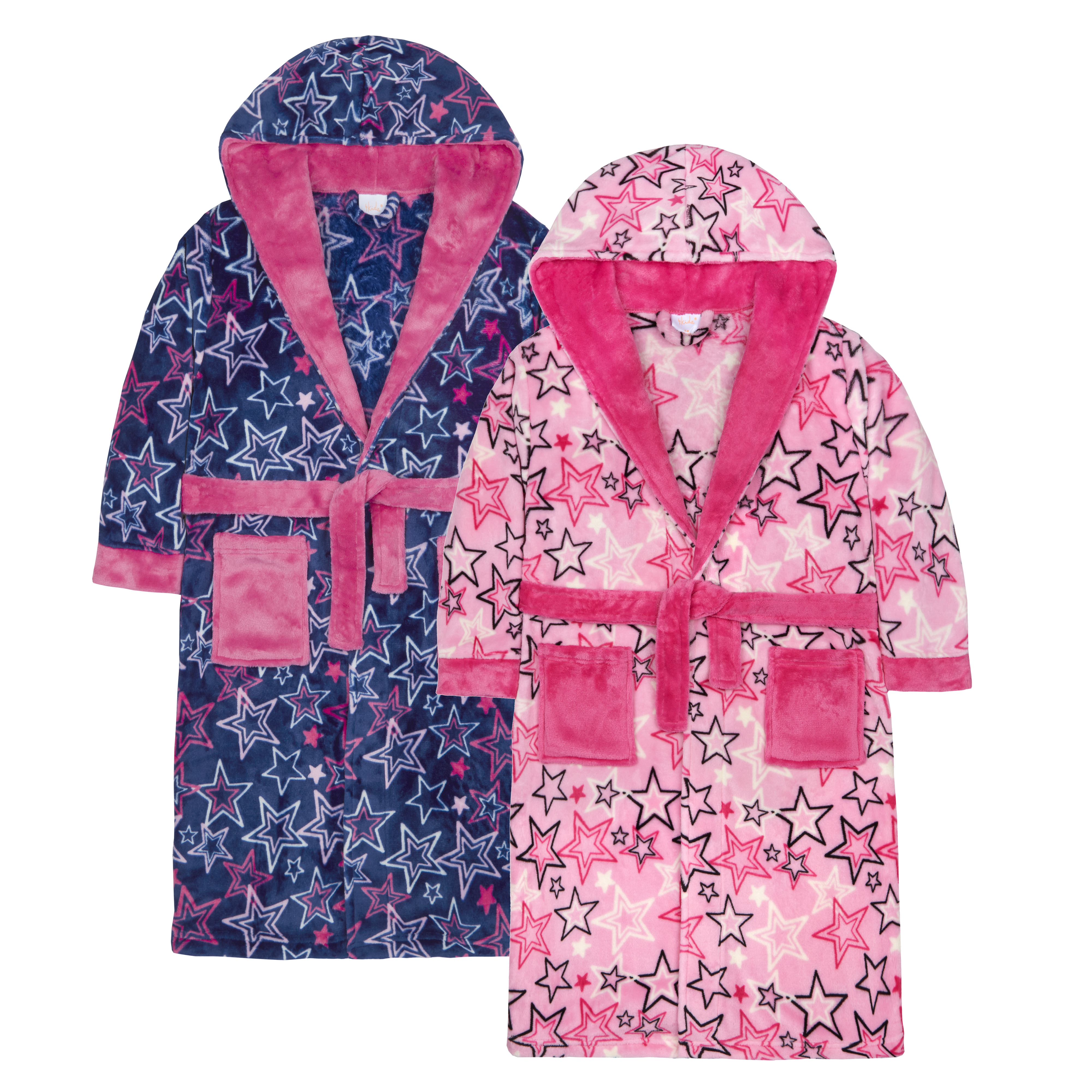 boys star dressing gown