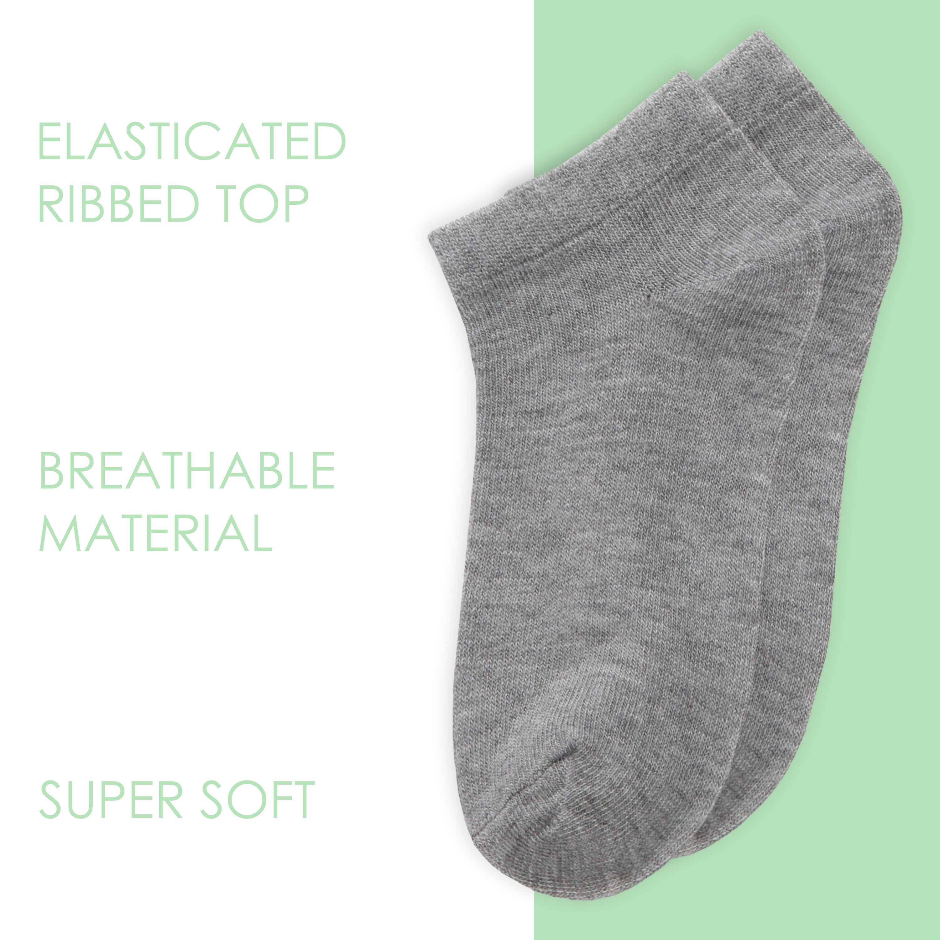 9 Pairs Boys Girls Plain Bamboo Ankle Socks Trainer Liner Multibuy Multipack UK - Picture 13 of 14