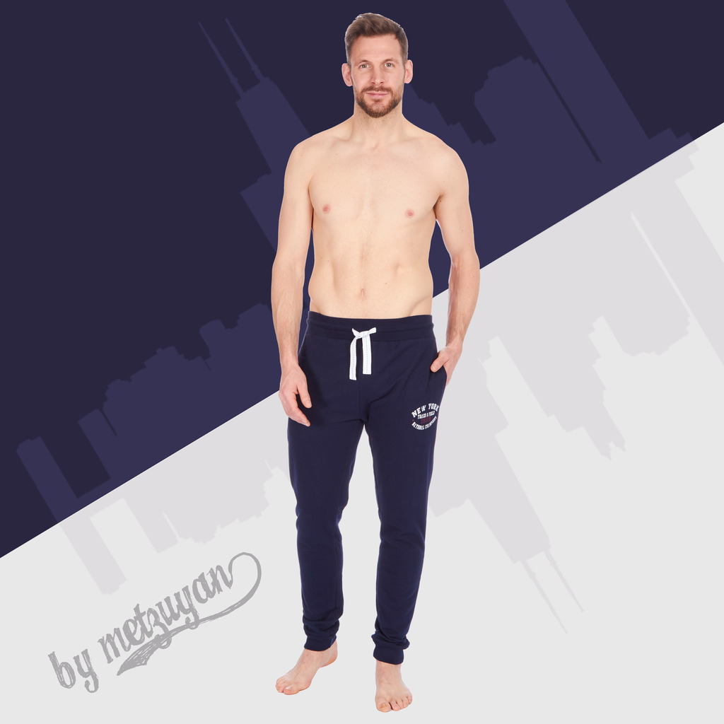 Mens Pyjama Trousers Activewear Sleep Bed Pants Nightwear Lounge Cotton S - XXL - Picture 7 of 14