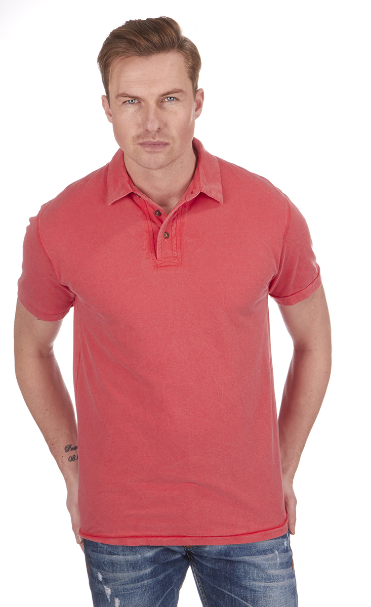 Mens Polo Shirts Small Medium Large M L Short Sleeve Washed Faded Polo Tee  SALE | eBay