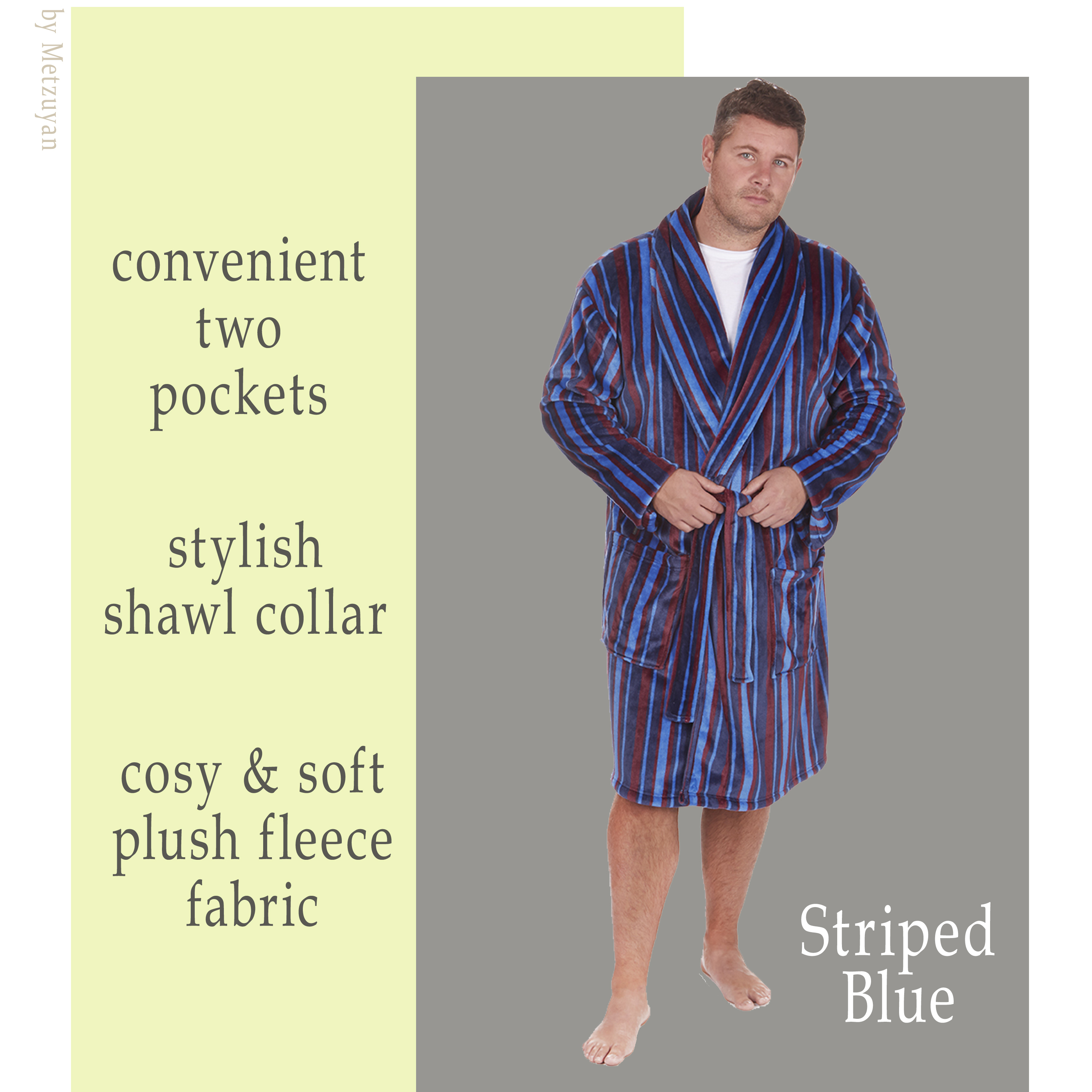 Oversized bathrobe up to XXL (2XL), XXXL (3XL) XXXXL (4XL)