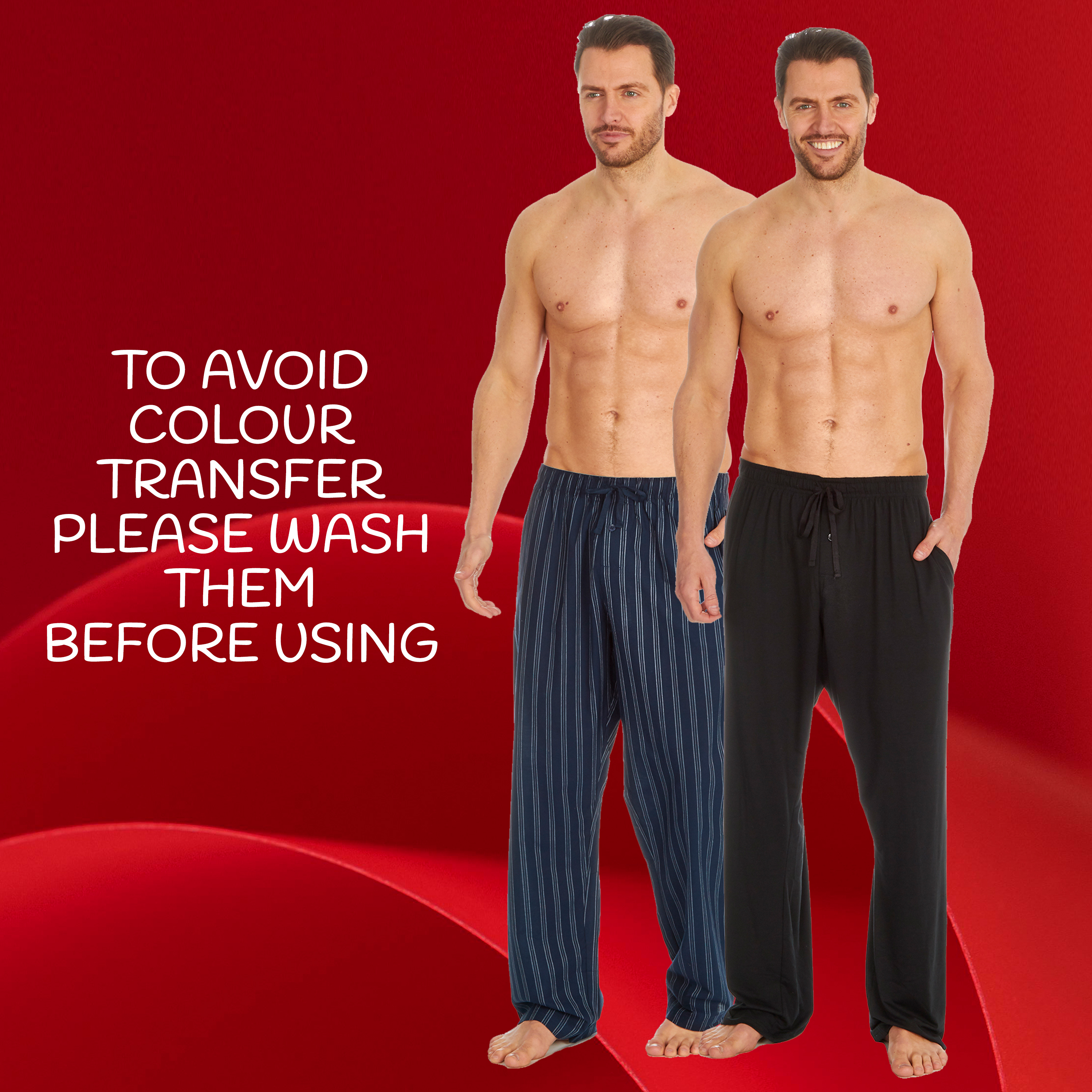 Men's organic cotton pajama pants - lounge style
