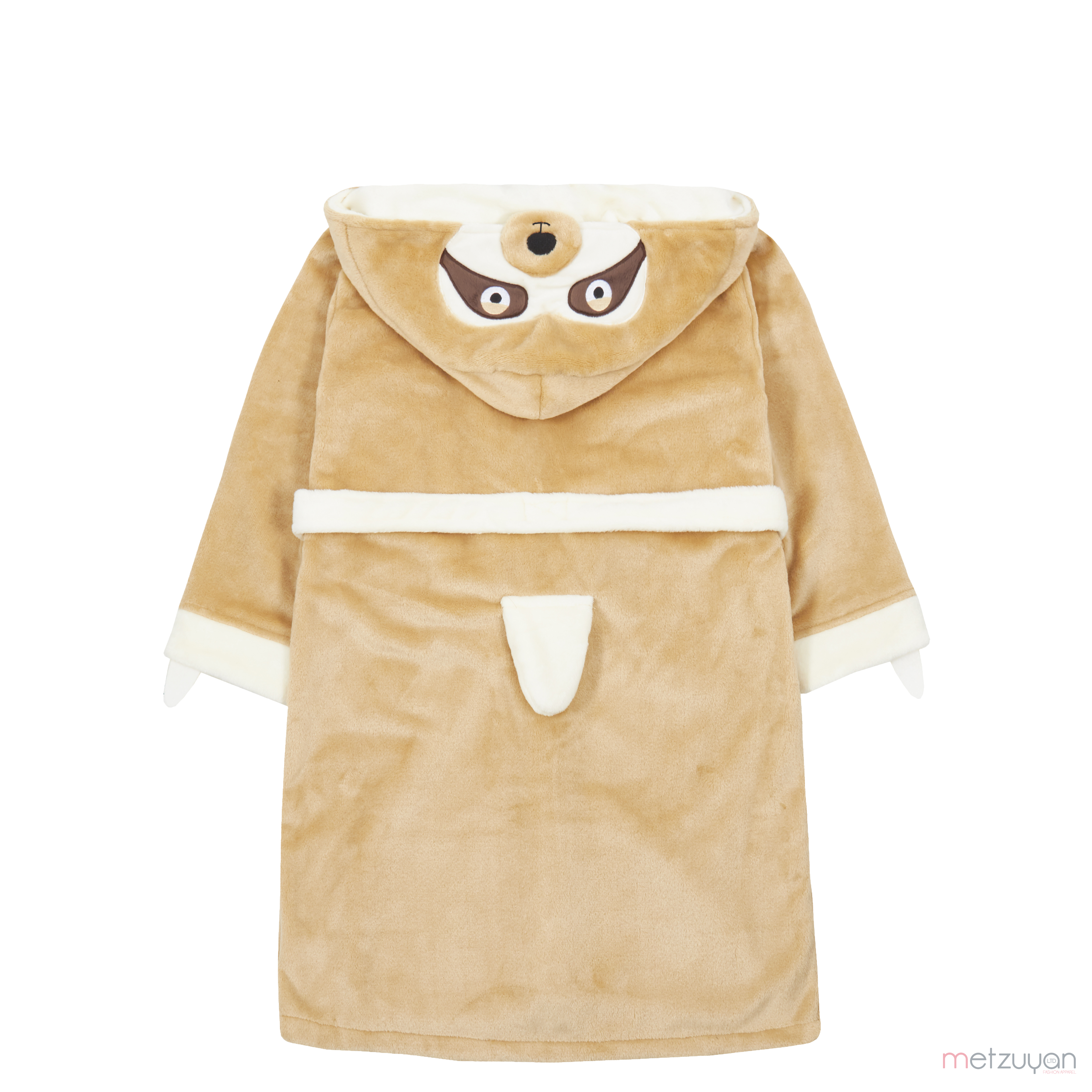 Minikidz Supersoft BABY TIGER STRIPED vestaglia con cappuccio