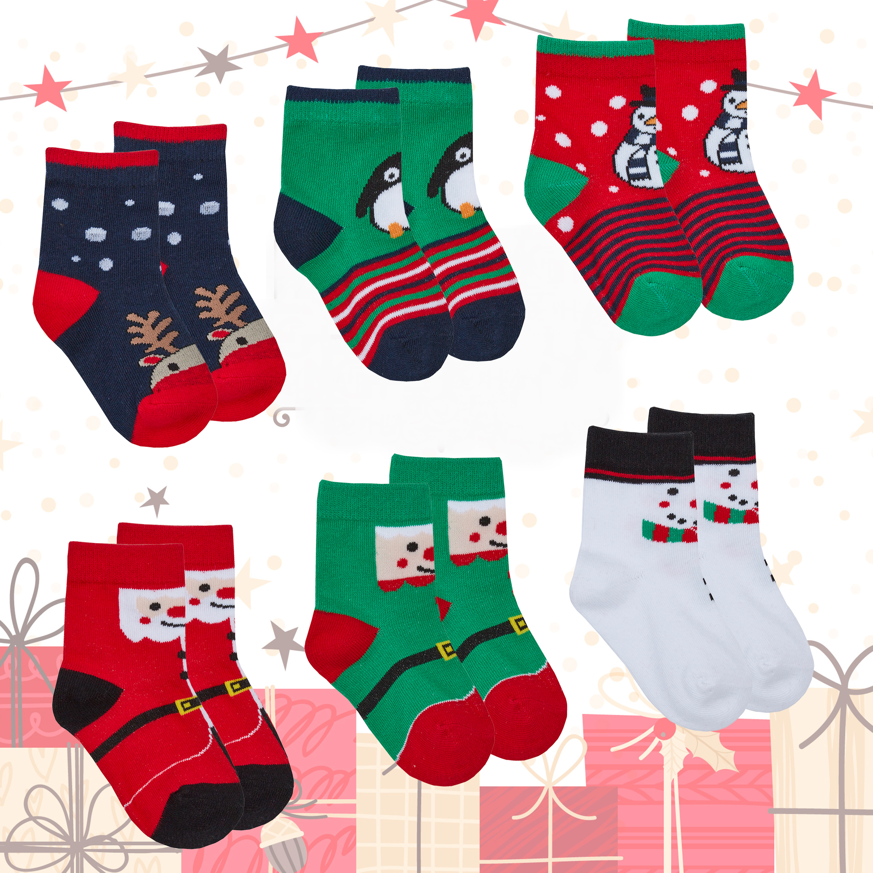 baby christmas socks