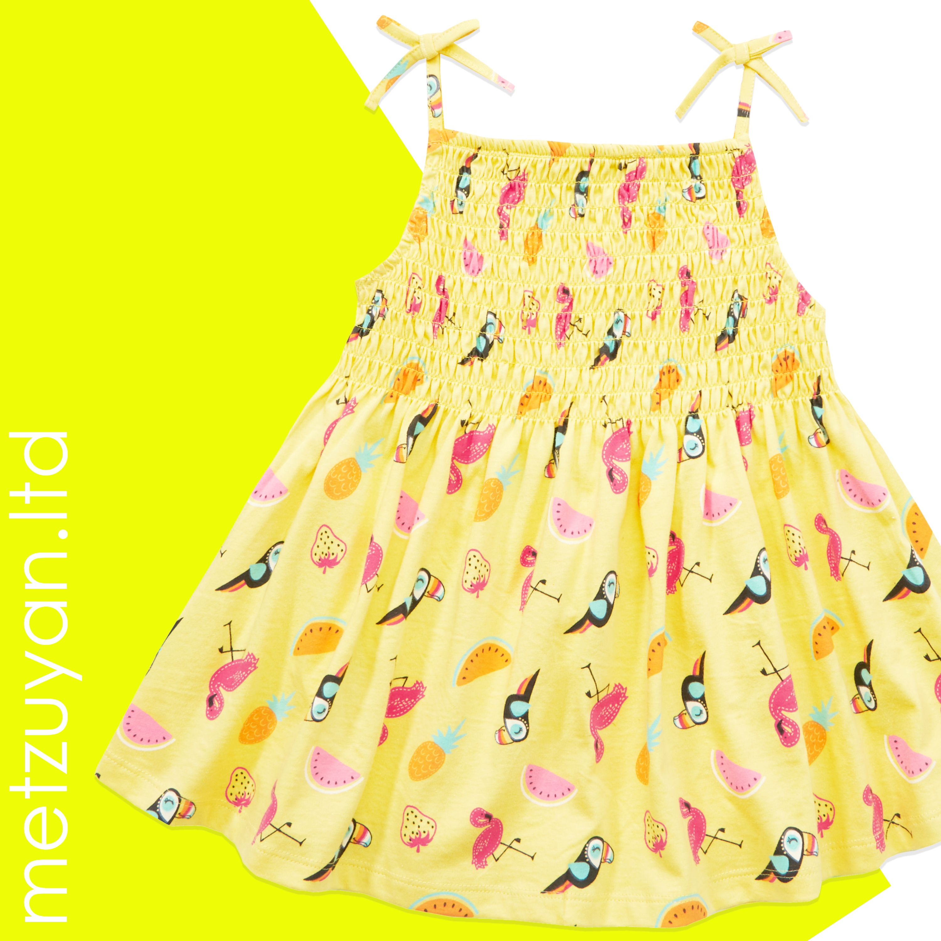 Kids Girls Summer Dresses 100% Cotton Beach Holiday Dress 2-3 3-4 5-6 7-8 Years - Picture 10 of 19