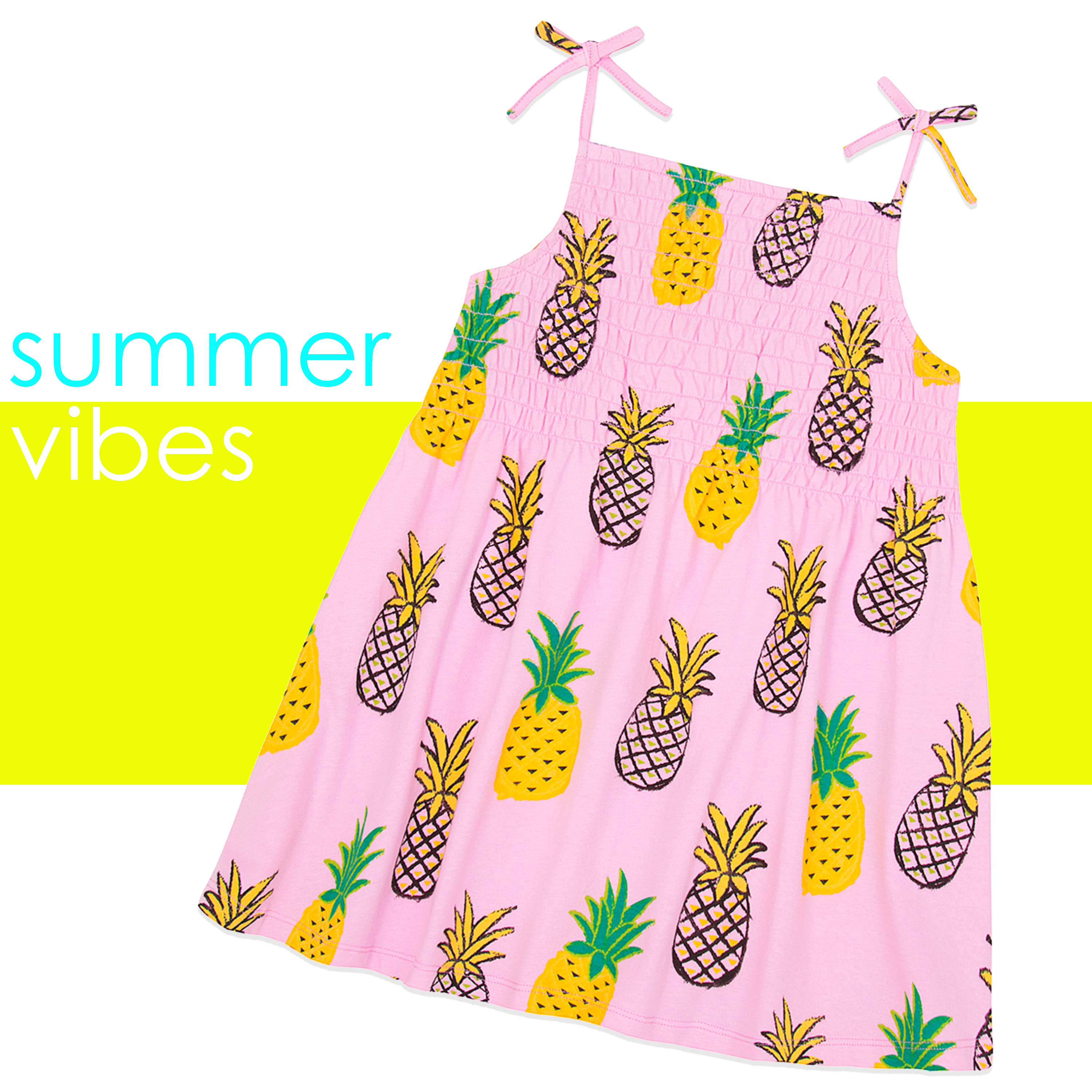 Kids Girls Summer Dresses 100% Cotton Beach Holiday Dress 2-3 3-4 5-6 7-8 Years - Picture 15 of 19