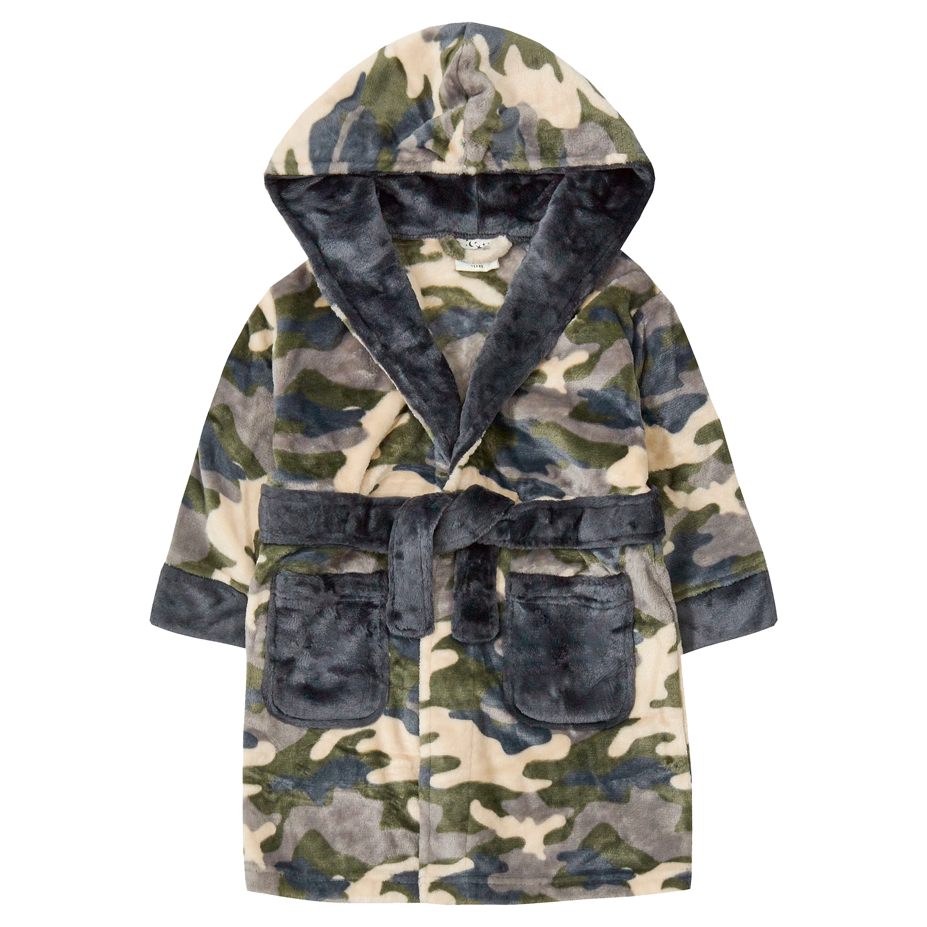 Boys camo hot sale dressing gown