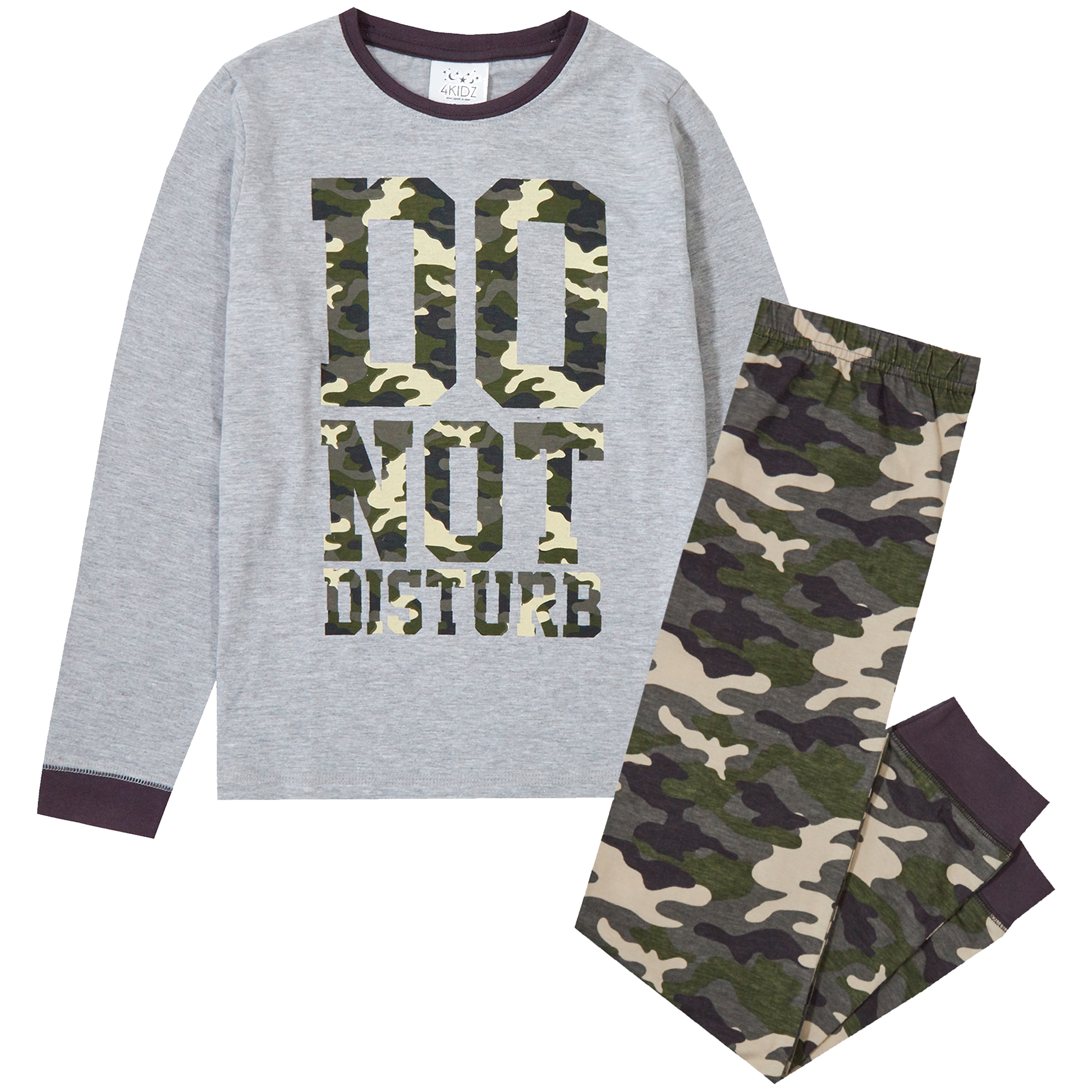 Boys best sale army pyjamas