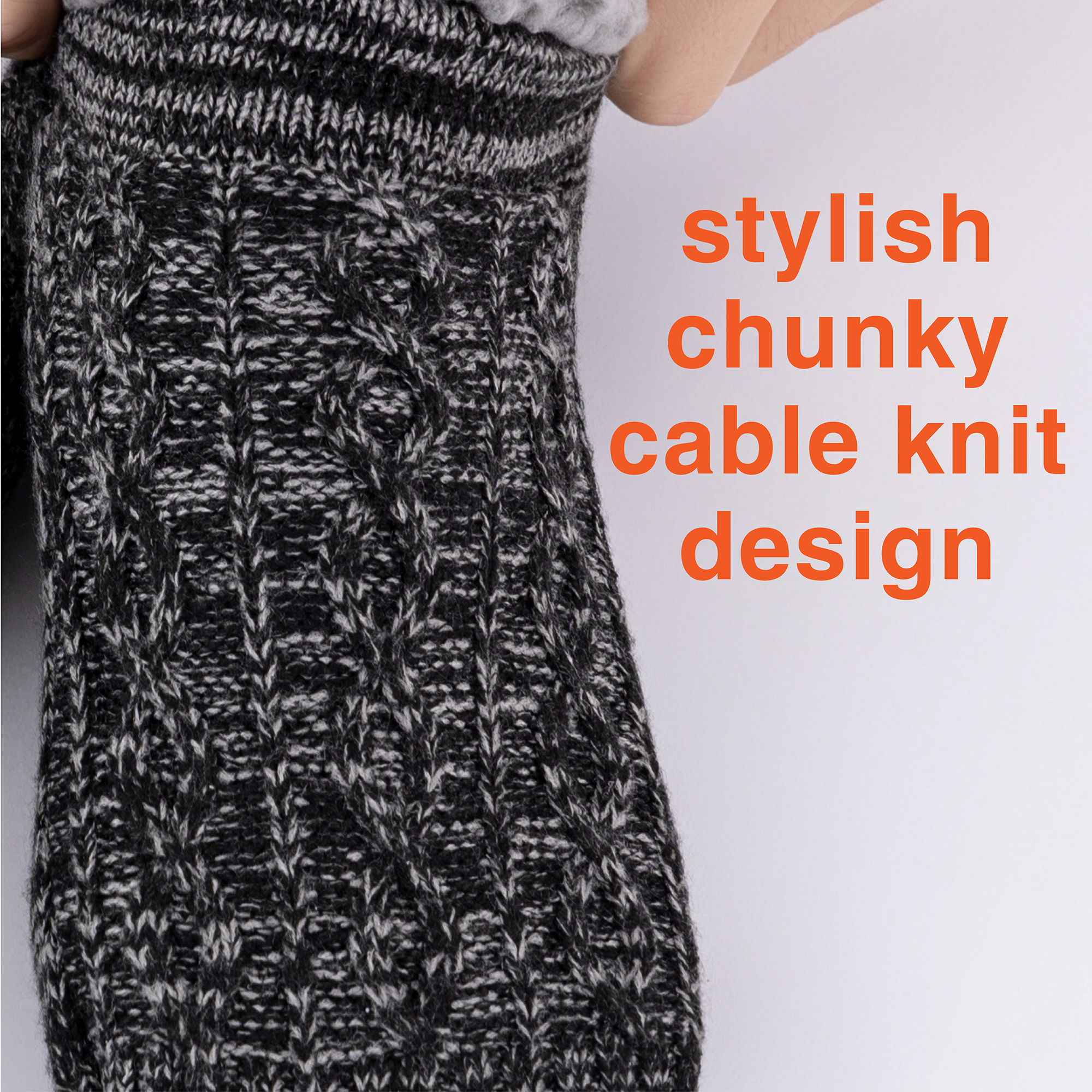 Mens & Ladies Sherpa Lined Slipper Socks Super Soft Cosy Winter Lounge Socks - Picture 6 of 26