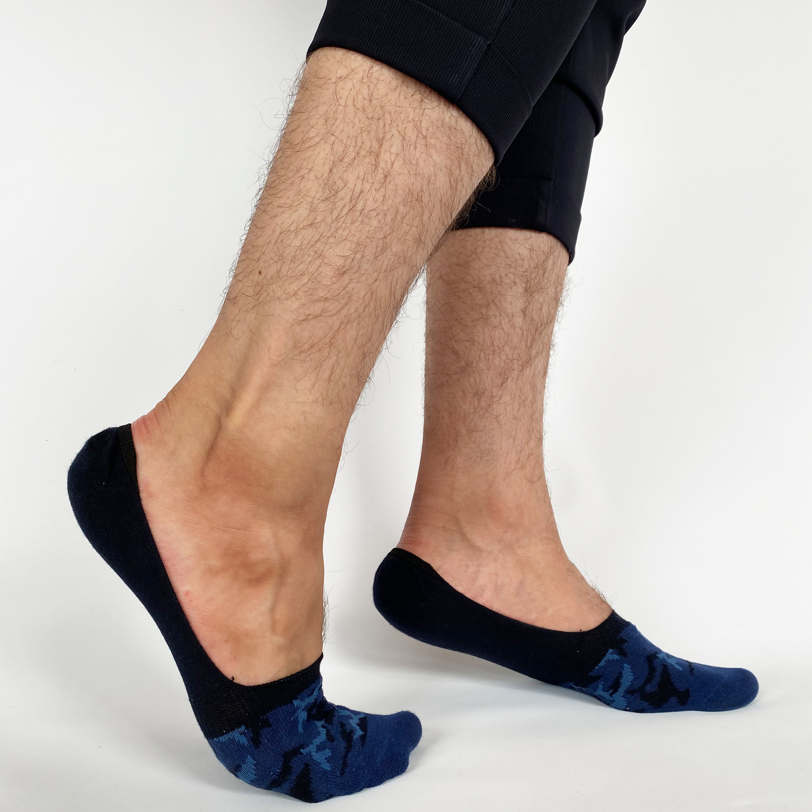 12x Pairs Men's Women's White & Black Cotton Rich Summer Invisible Trainer Socks 