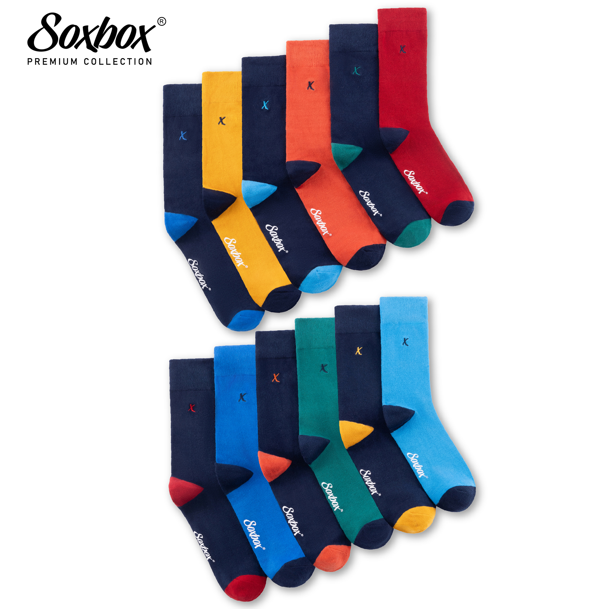Mens Black Socks 6 and 12 Pairs Premium Organic Combed Cotton Breathable Gifting - Picture 10 of 22