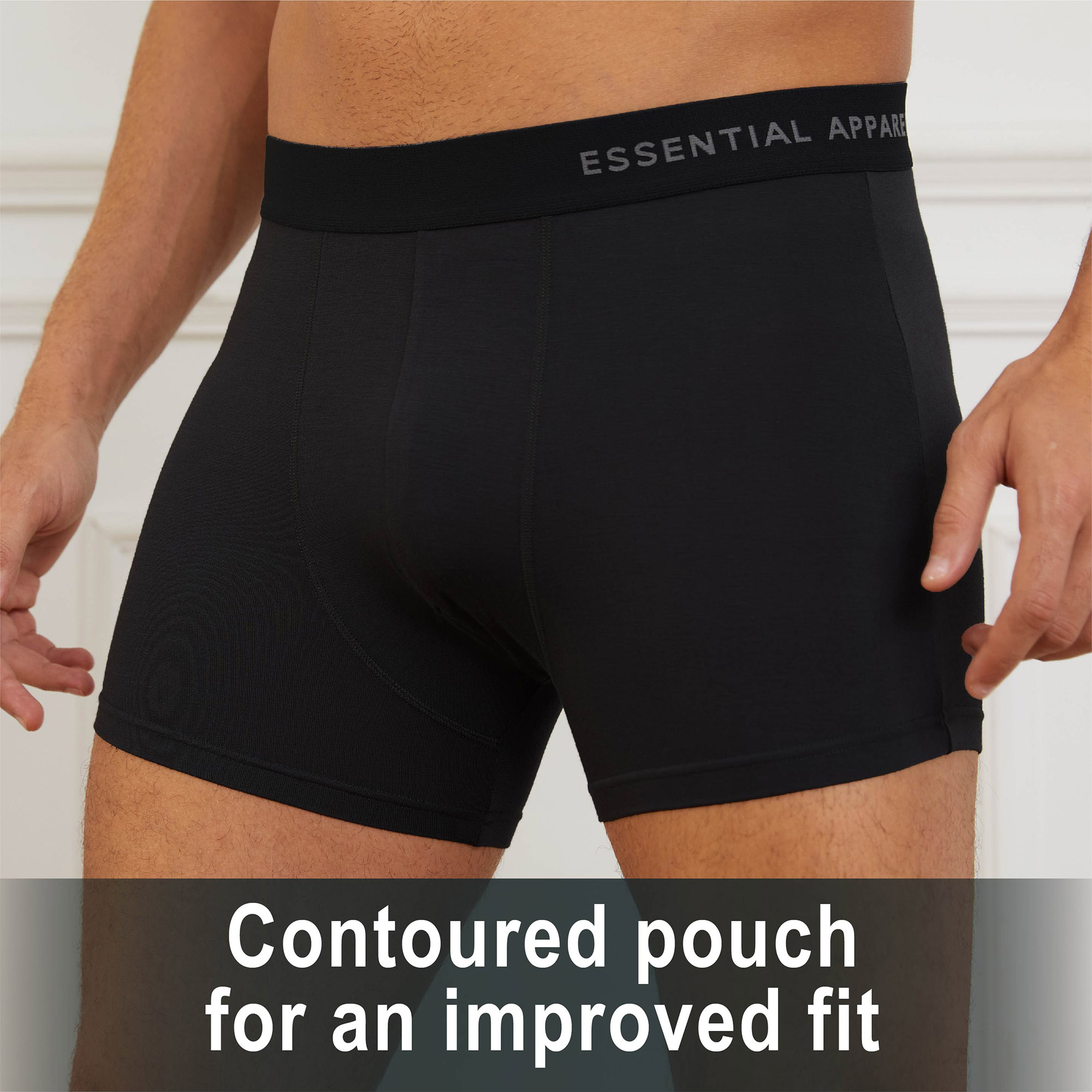 Mens Bamboo Boxers 6 Pack Breathable Elasticated Waistband Elastane Stretch S-XL - Picture 8 of 22