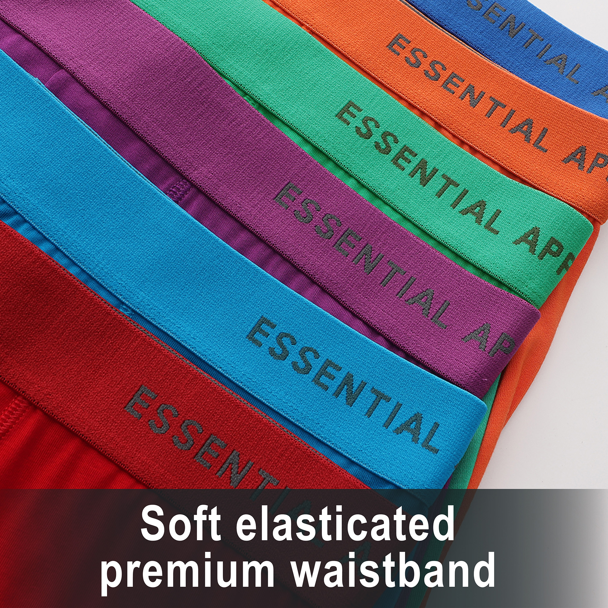 Mens Bamboo Boxers 6 Pack Breathable Elasticated Waistband Elastane Stretch S-XL - Picture 18 of 22