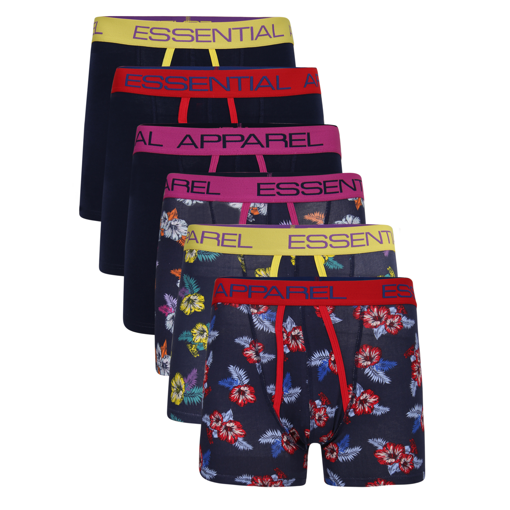 Mens 6 Pack Boxer Shorts Underwear Underpants Trunks Multipack Boxers Size S 4xl Ebay 2889