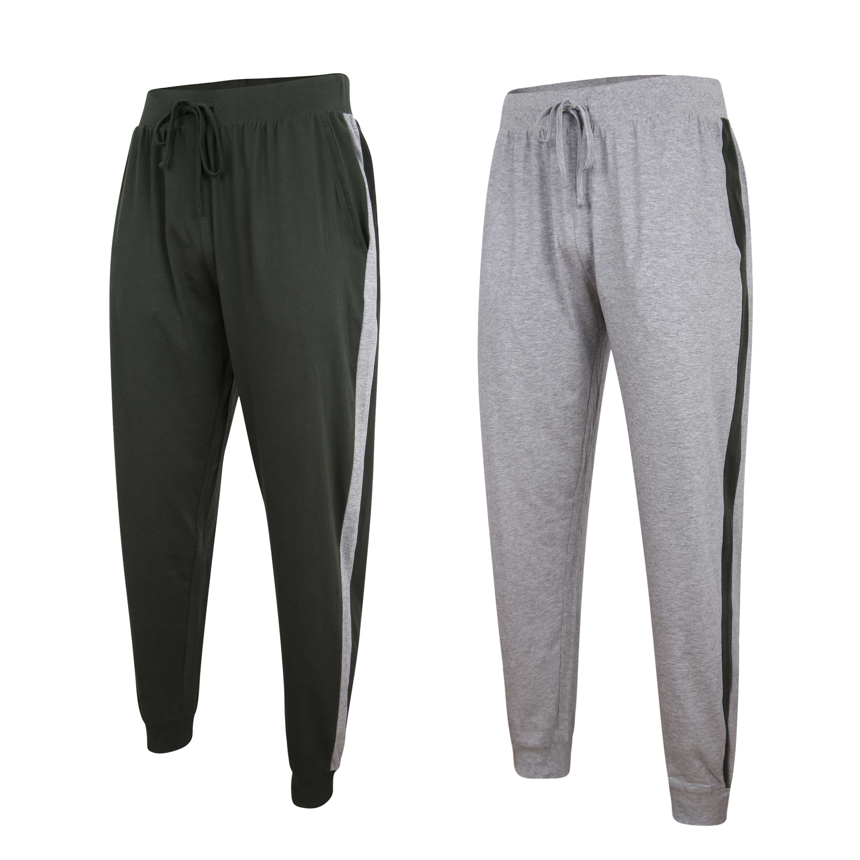 The Essentials Wardrobe Mens 2 Pack Lounge Pants Pyjamas Nightwear Loungewear Trouser Bottoms Size S-XL 