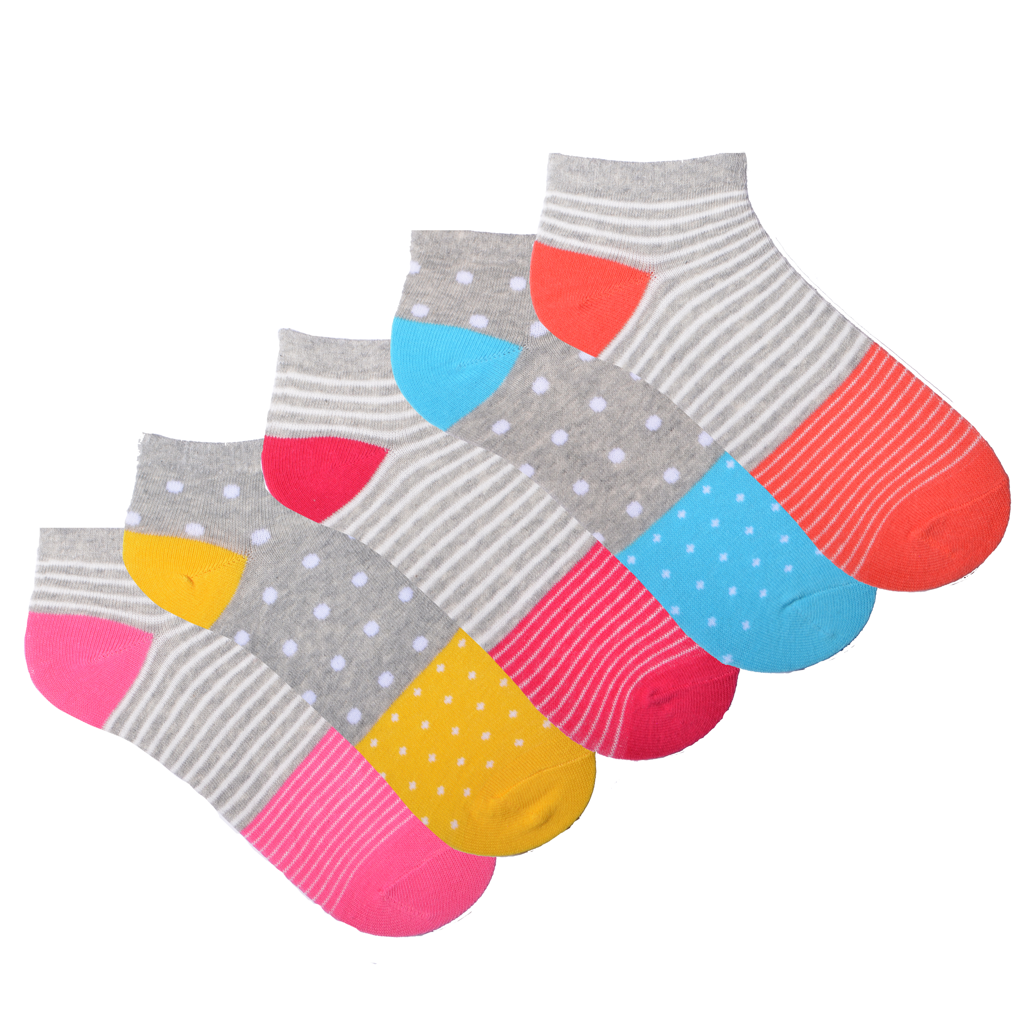 Womens Ladies 3 Pack Trainer Liner Socks Womens Socks Animal Cotton Rich UK 4-8 