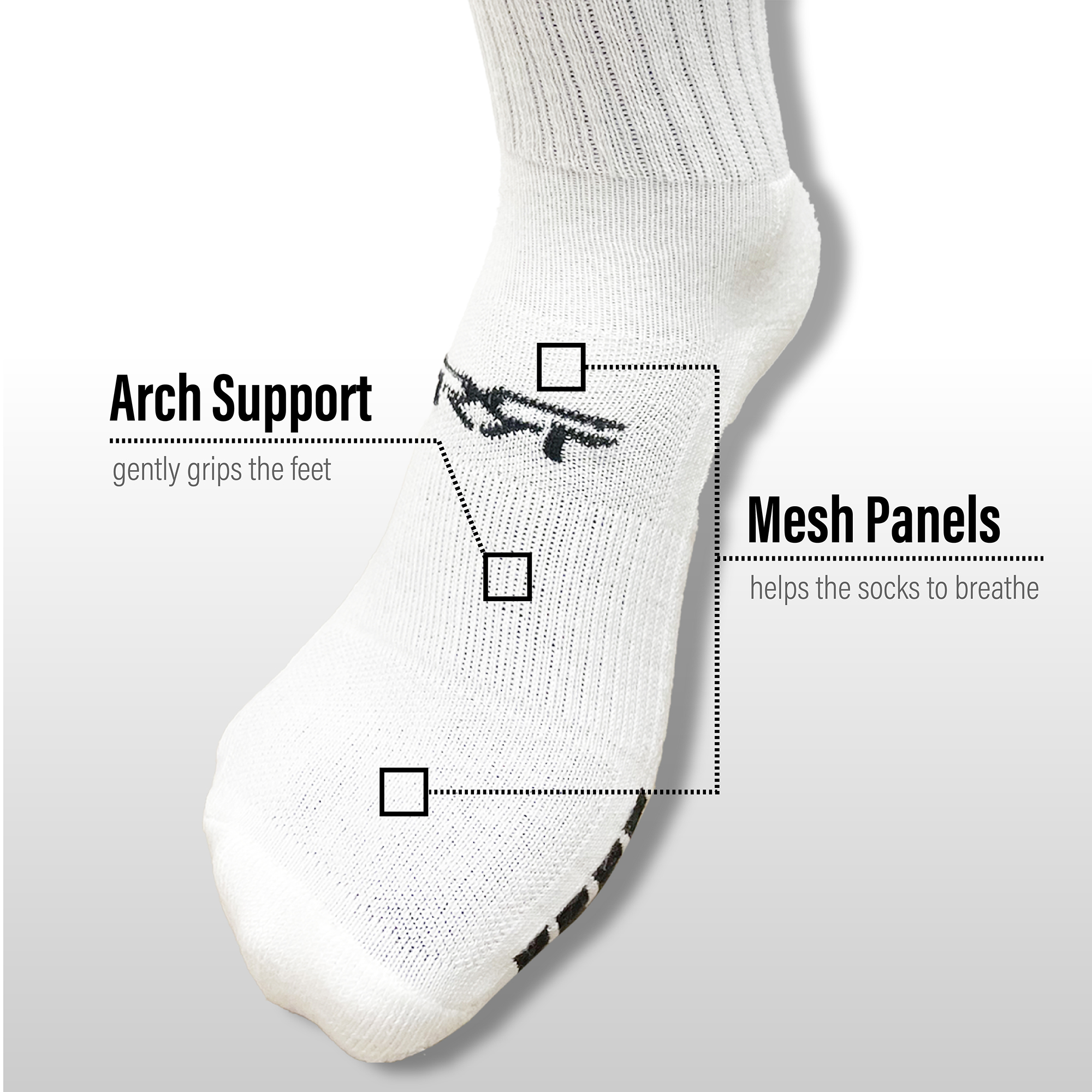 Cotton Men White Sports Socks At Rs 75/dozen In New Delhi | ID: 15510765991 - Foto 8