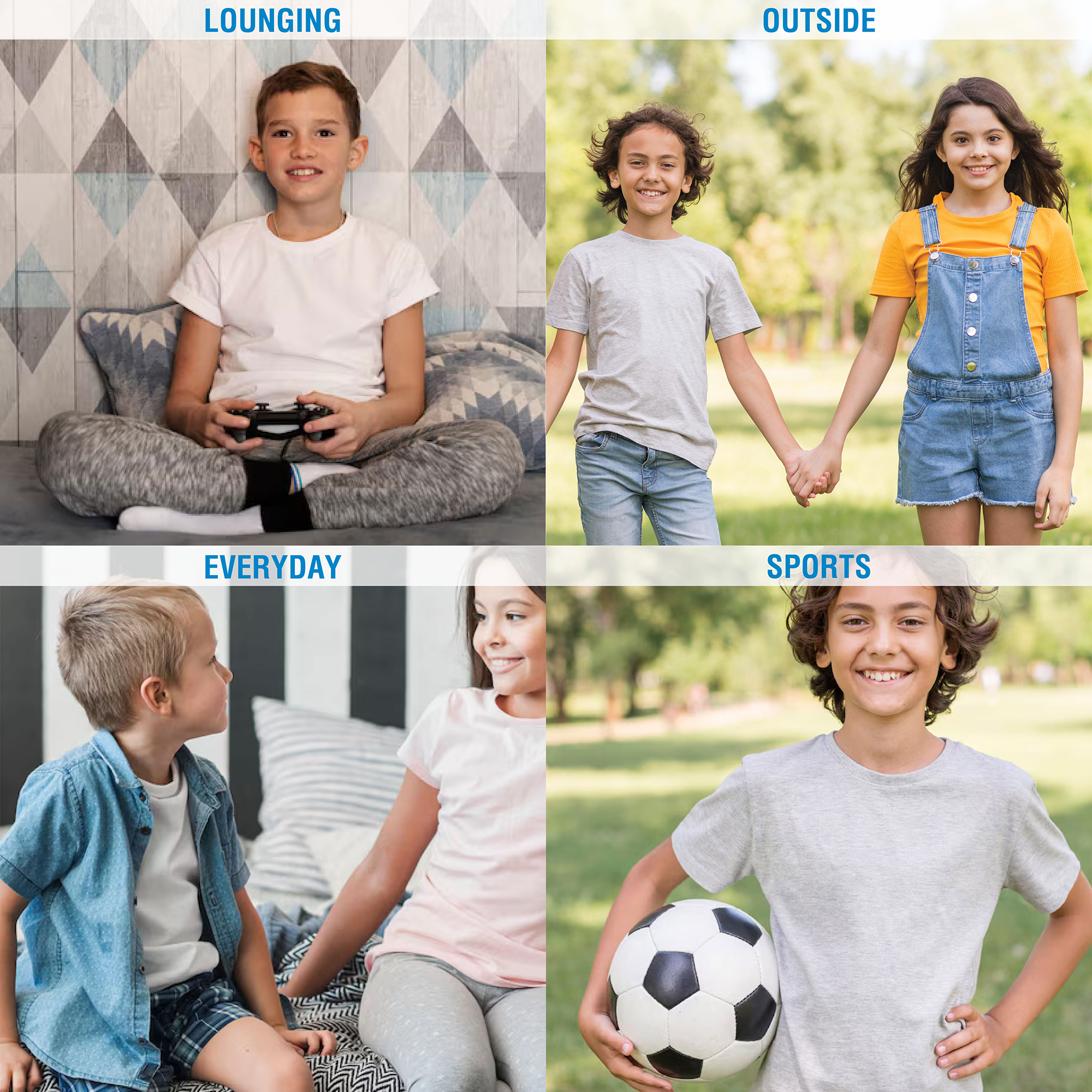 Boys Kids T-Shirt 4 Pack Coloured 100% Cotton T-Shirts Tee Crew Neck 4-13 Years - Picture 12 of 13