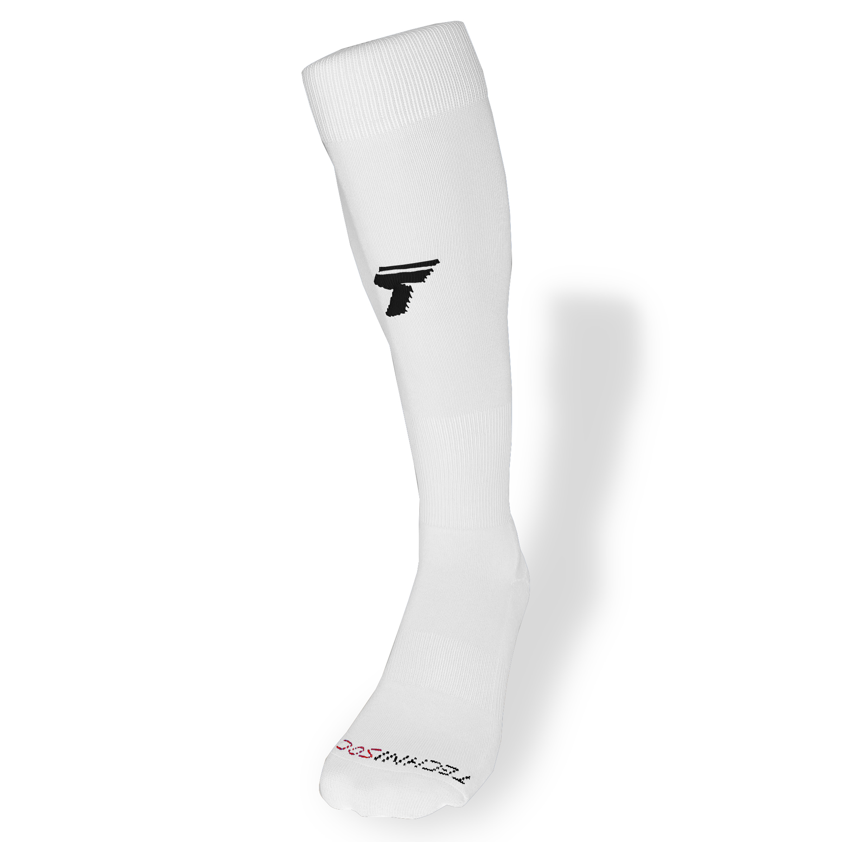 Pro Touch Full Length Unisex Team Sports Football Rugby Hockey Socks White 