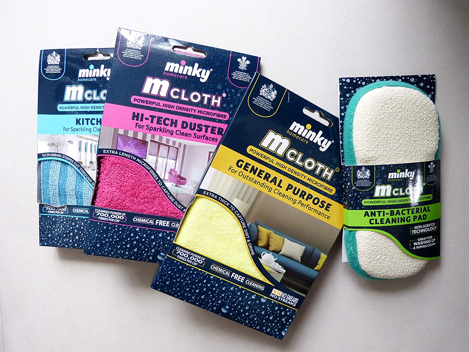 Minky M Cloth Bundle Cleaning Pad + All Purpose Cloth + Kitchen Cloth