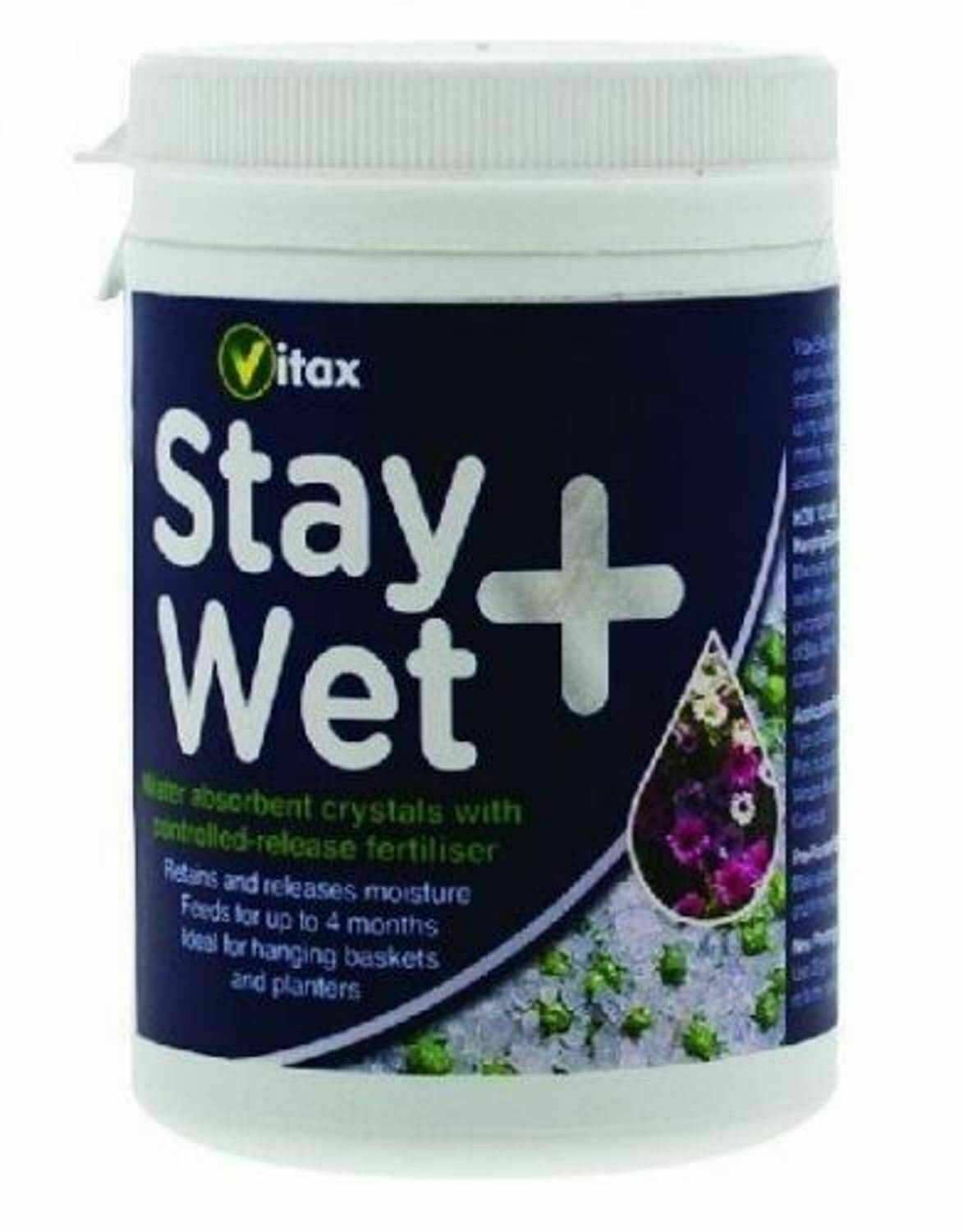 Vitax Stay Wet Plus 200g Water Absorbing Crystals Granules Slow Release