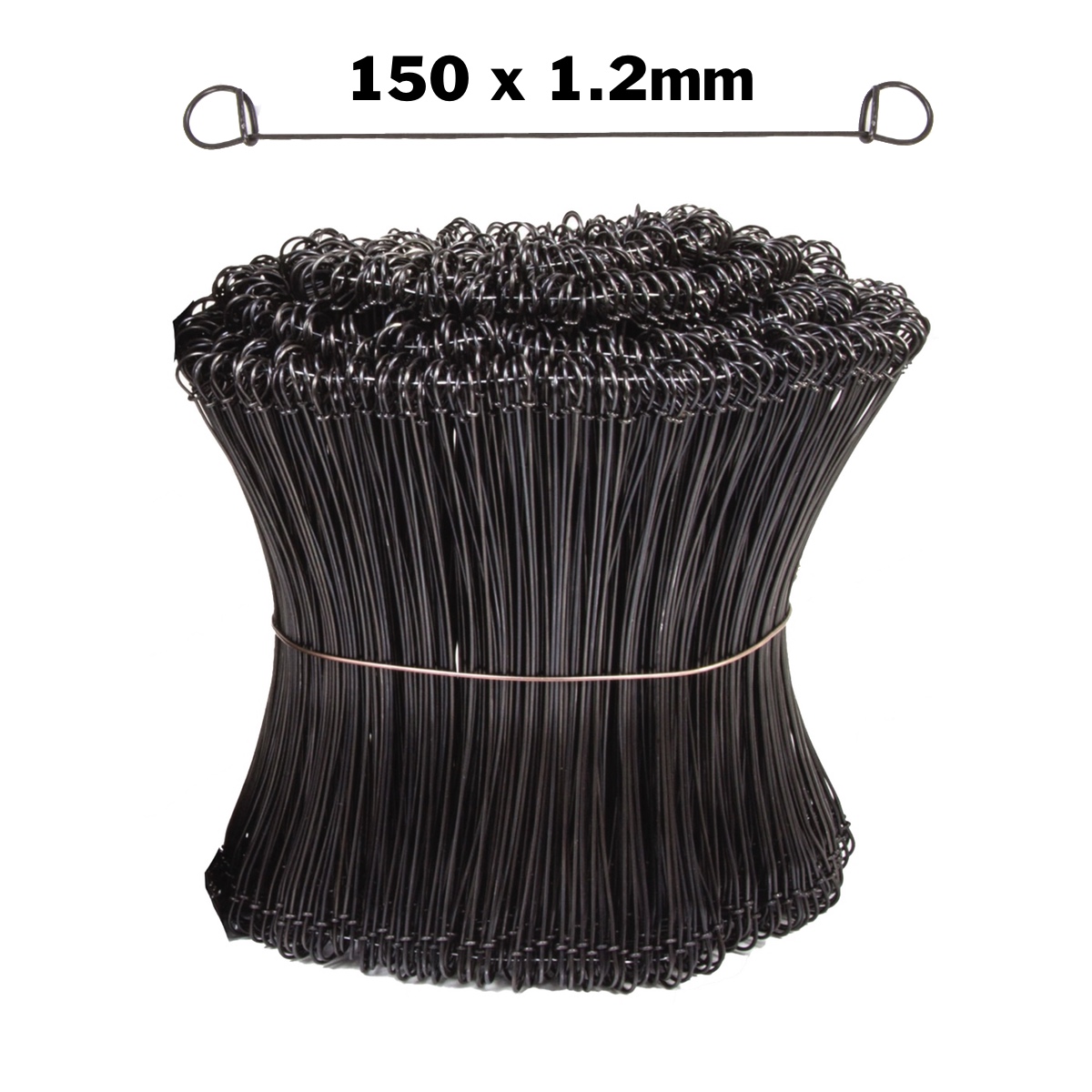 REUSABLE METAL DOUBLE LOOP WIRE TIE FOR SACKS BAGS eBay