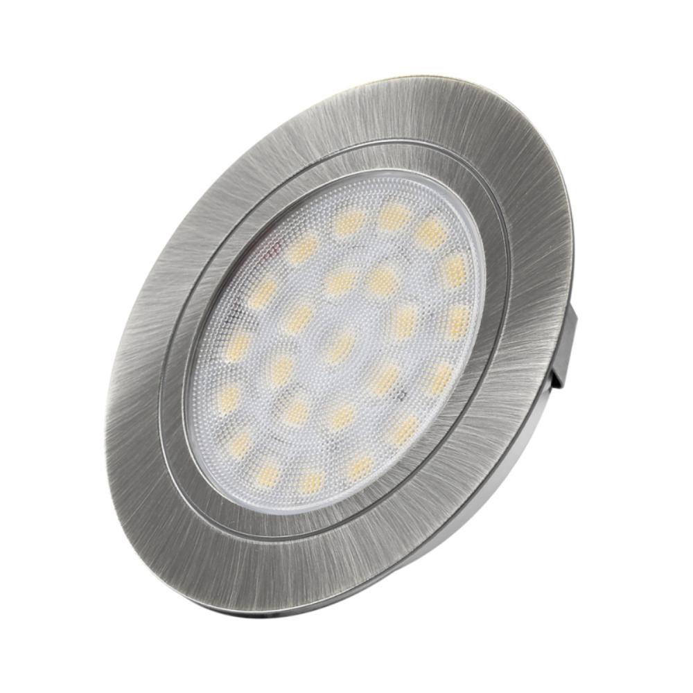 LED ROUND RECESSED LED KITCHEN UNDER CUPBOARD LIGHT COOL WARM