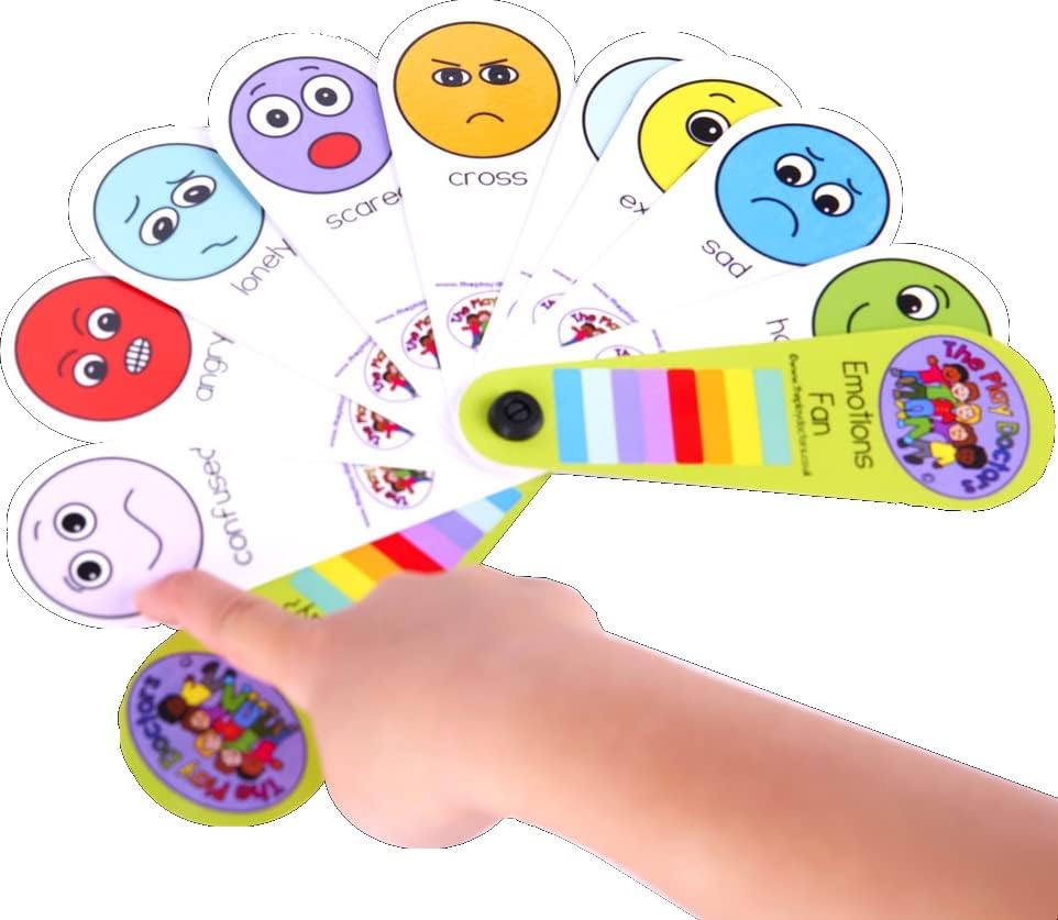 Needs My Communication Cards, 24 Pieces Feelings And Emotions Flash Card, Feeling Face Card With Spring Rope Lanyard For Men Women Teens Education