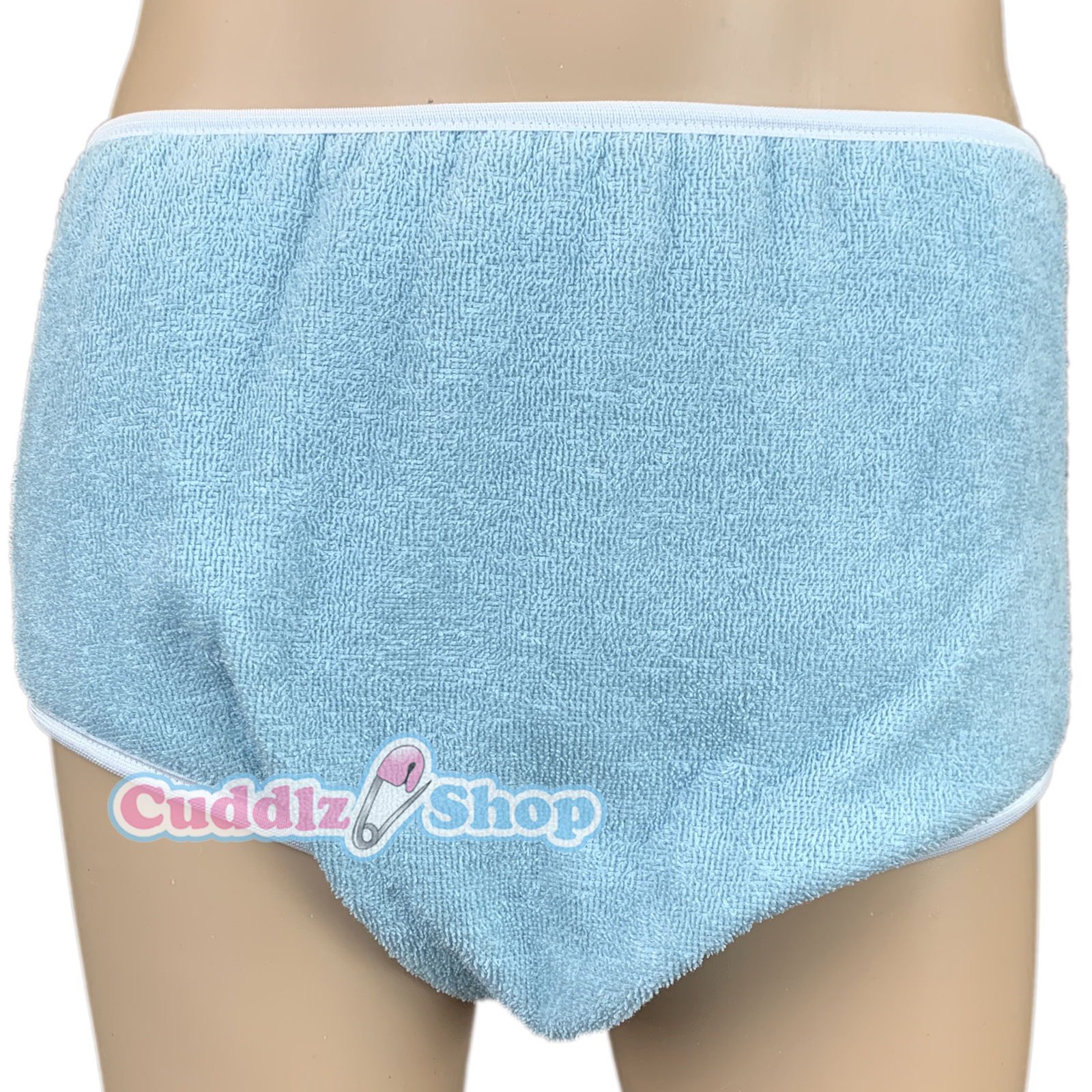 Adult's Blue Atoll Terry Trousers main image 1