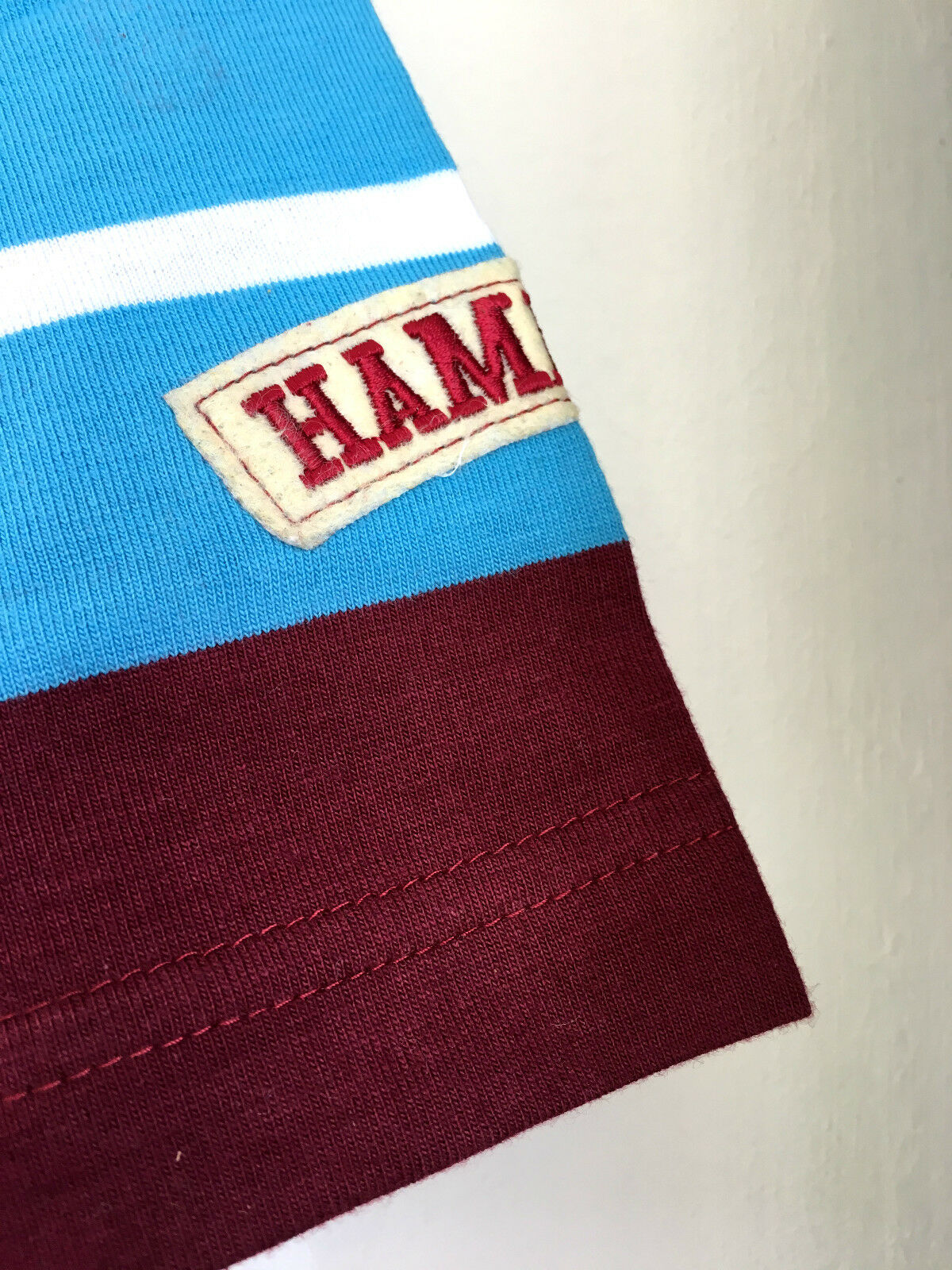 Herren Offizielles West Hammers Poloshirt Kurzarm Kragen Fußball Baumwolle - Bild 10 von 14