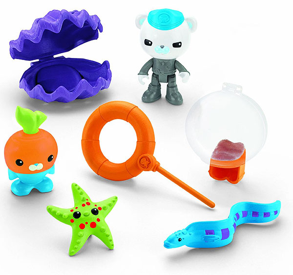 Octonauts Figure Packs - Barnacles, Tunip, Dashi, Tweak, Peso, Inkling ...