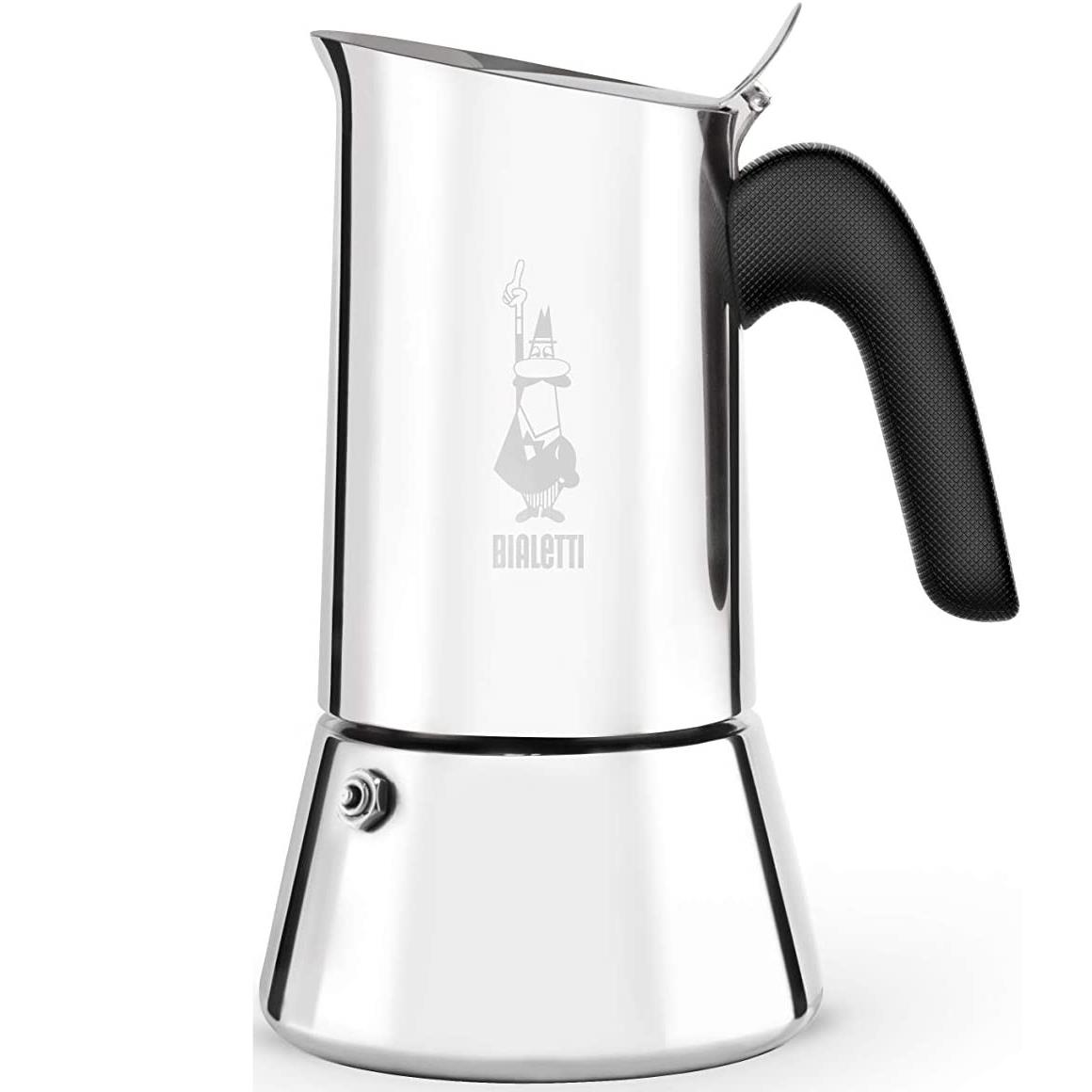 Details zu  Bialetti Venus 2 Cup Stovetop Espresso Coffee Maker, Stainless Steel - Moka Pot umfassende Bewertung