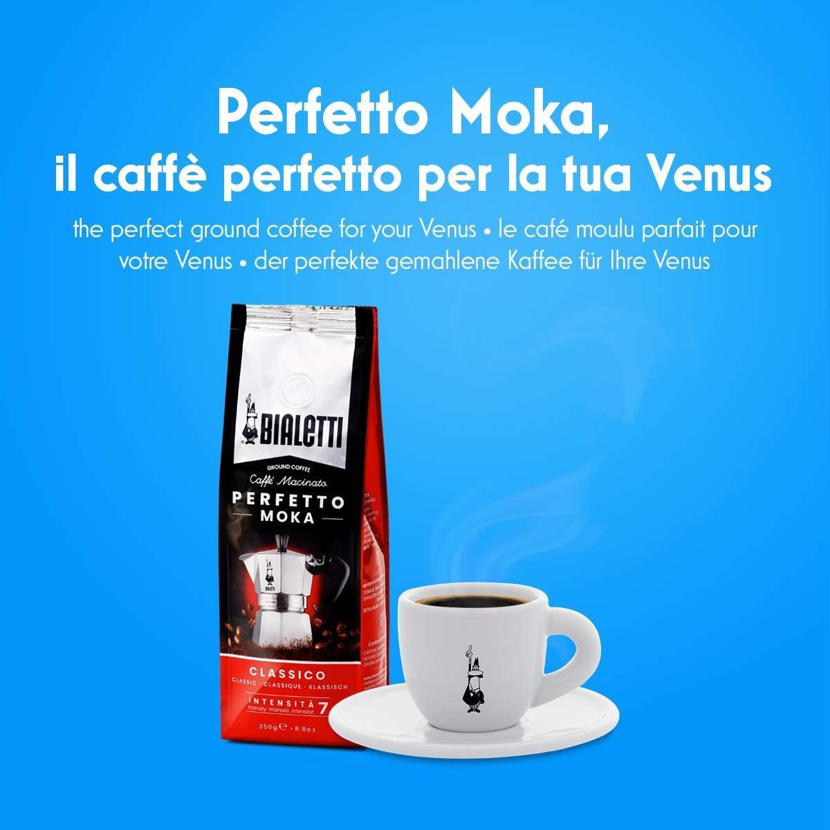 Details zu Bialetti Venus 2 Cup Stovetop Espresso Coffee Maker, Stainless Steel - Moka Pot umfassende Bewertung