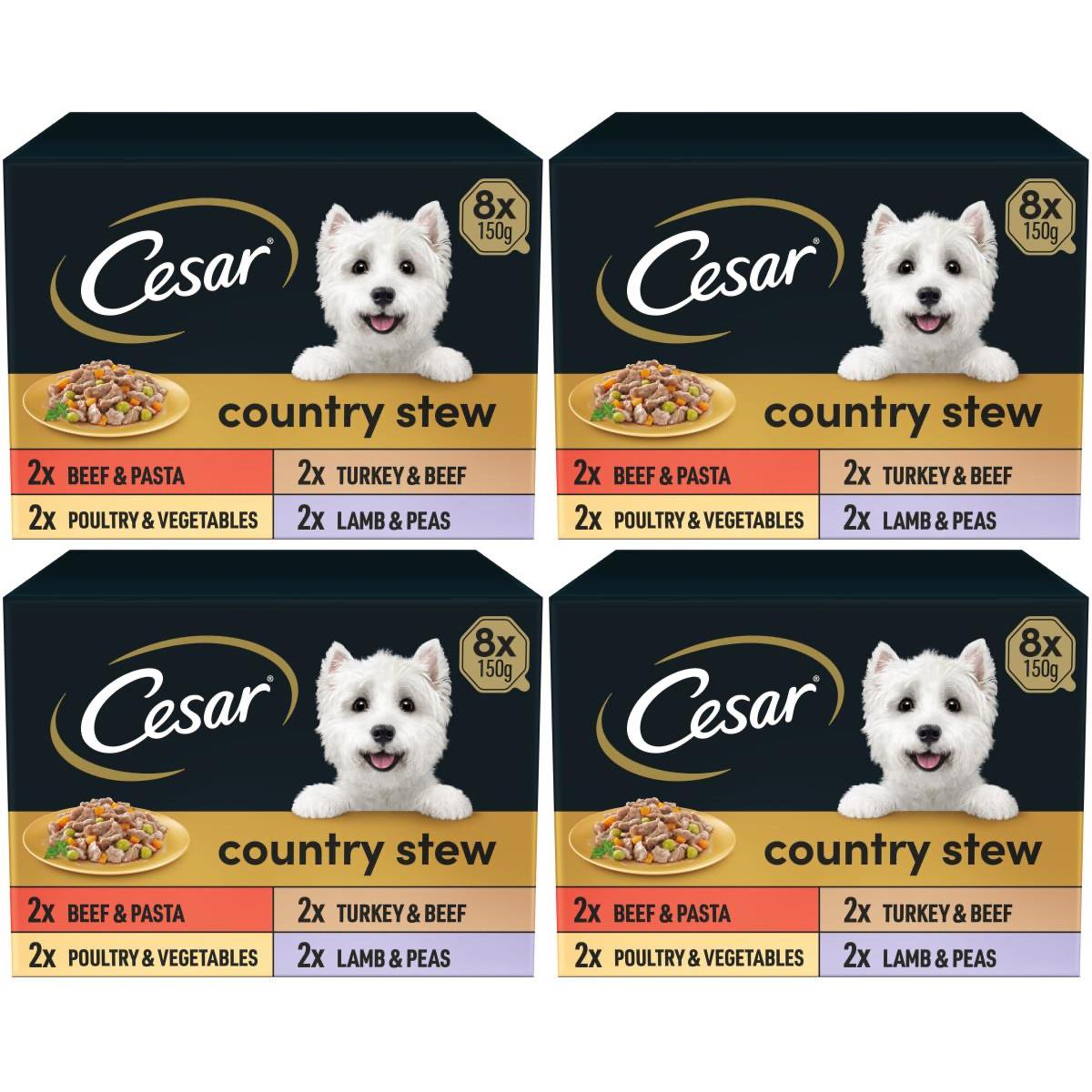 cesar country kitchen special selection 8x150g