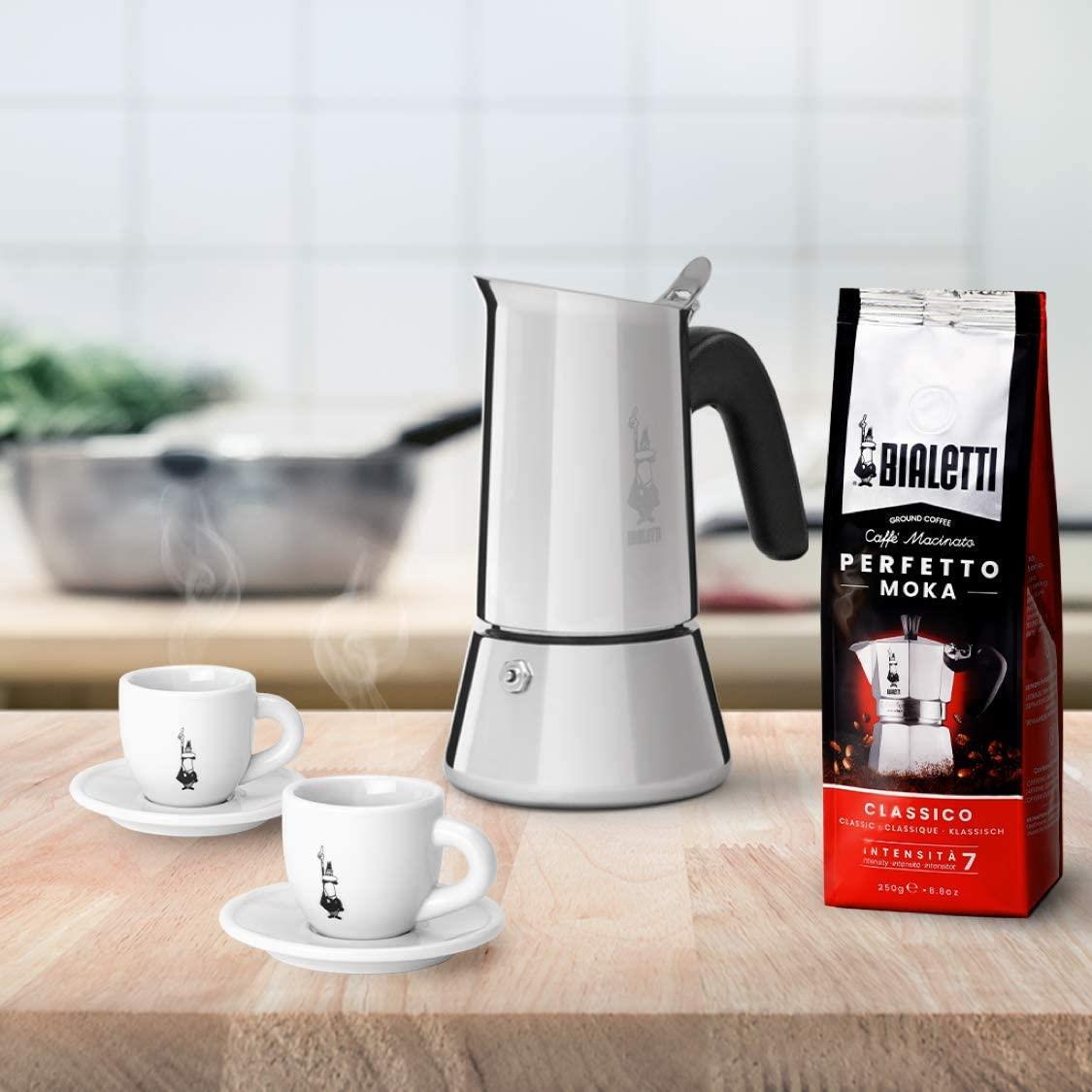 Bialetti Venus 2 Cup Stovetop Espresso Coffee Maker, Stainless Steel - Moka  Pot