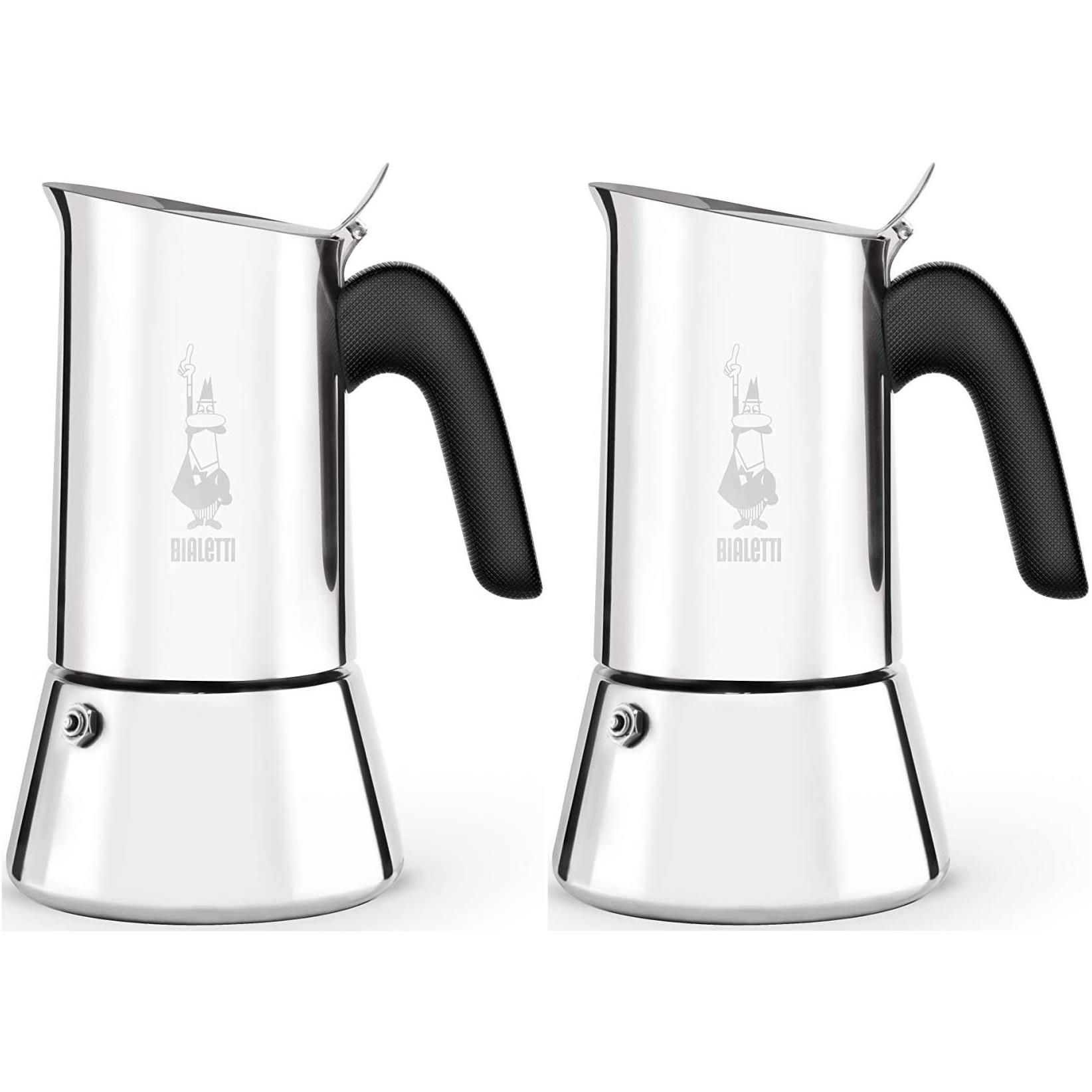  Bialetti Venus 2 Cup Stainless Steel Espresso Maker : Home &  Kitchen
