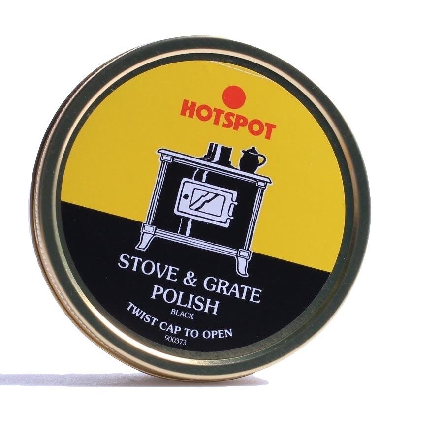 Hotspot Stove & Grate Polish 170g Tin, Covers Rust Spots/Paint Chips